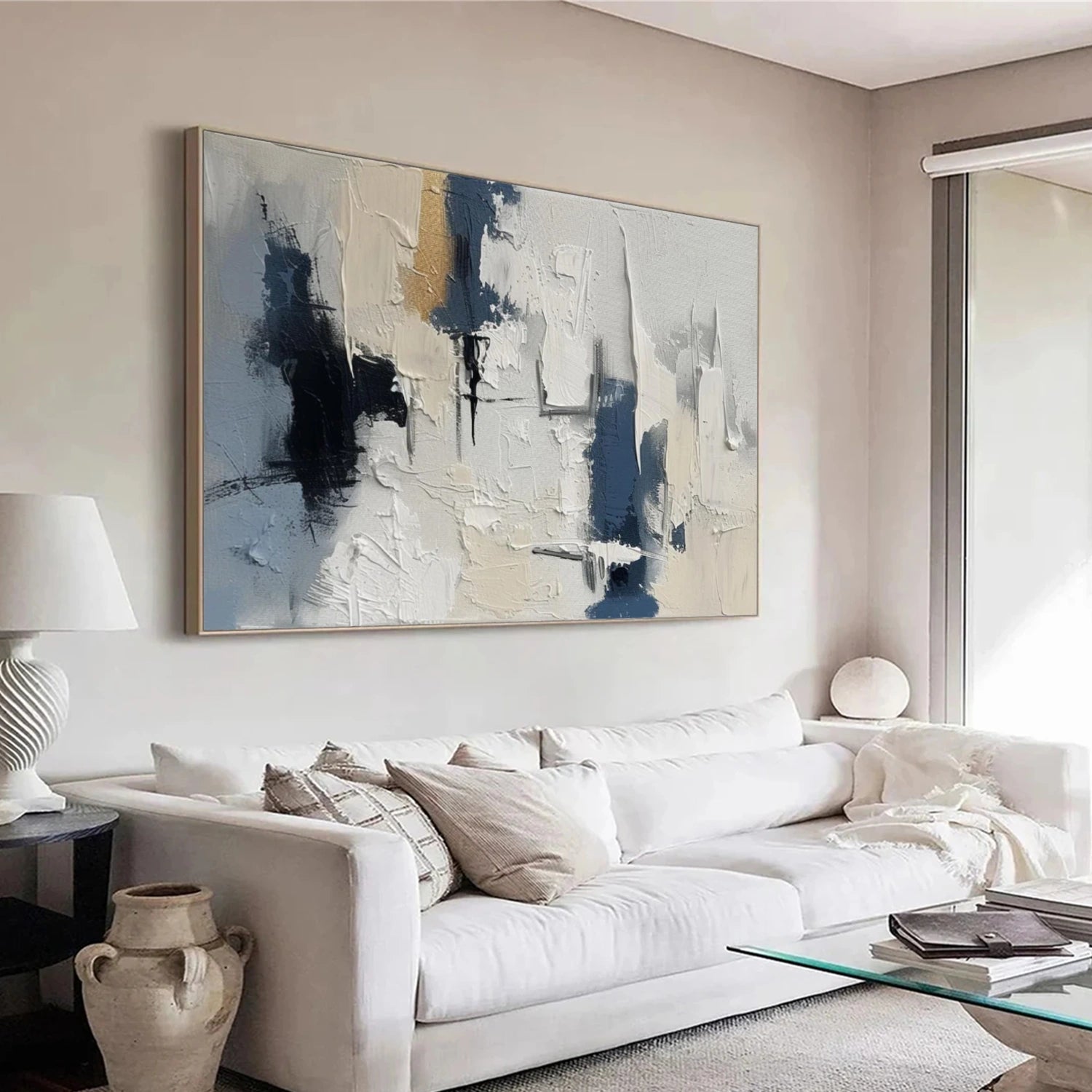 Abstract Textured Wall Art #VA181