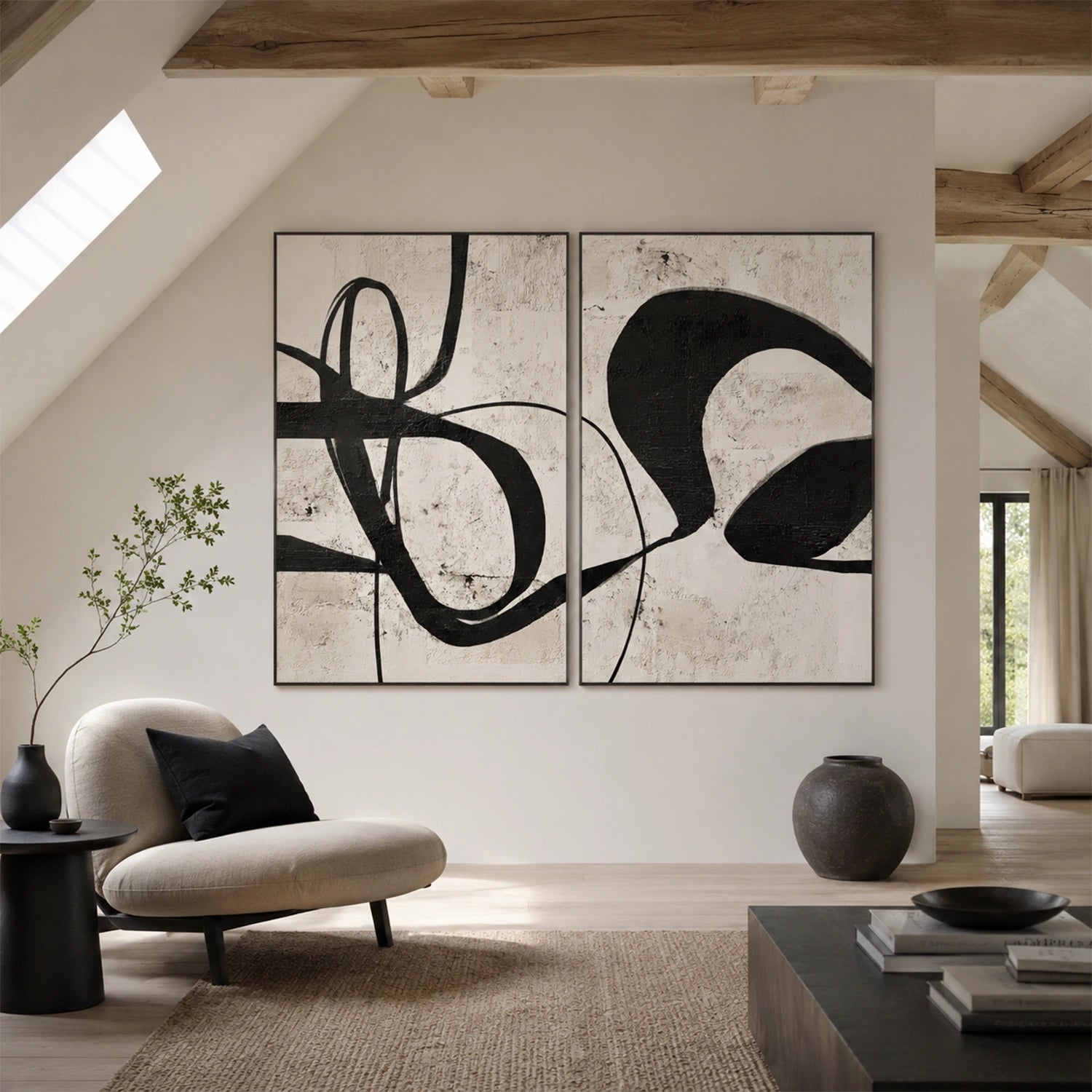 Wabi Sabi Wall Art Set of 2 #VS230