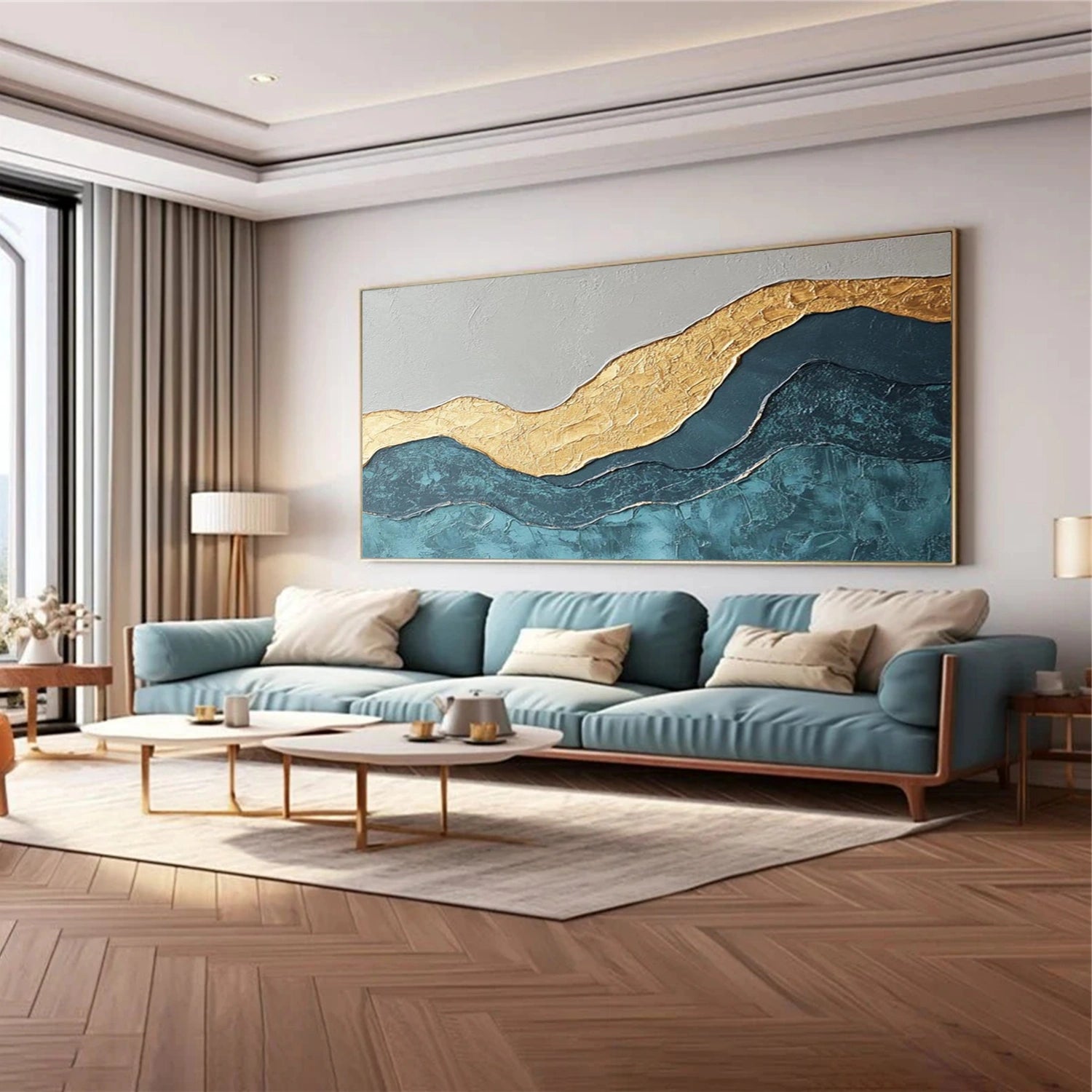 Abstract Textured Wall Art #VA281