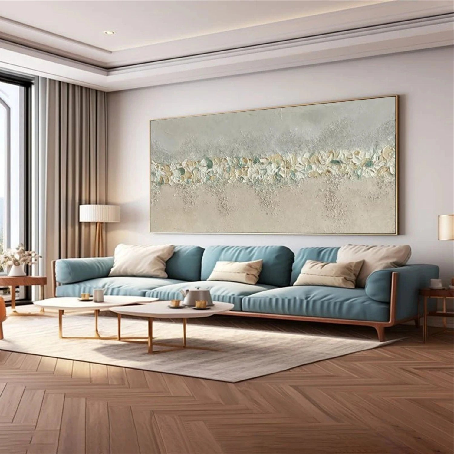 Abstract Textured Wall Art #VA250