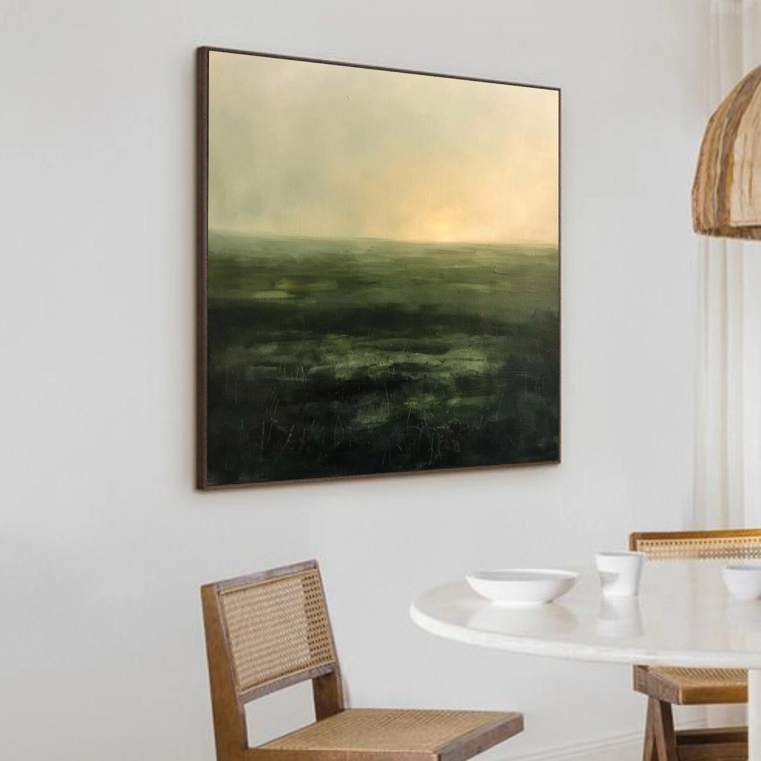 Abstract Mountain Canvas Art #BT042