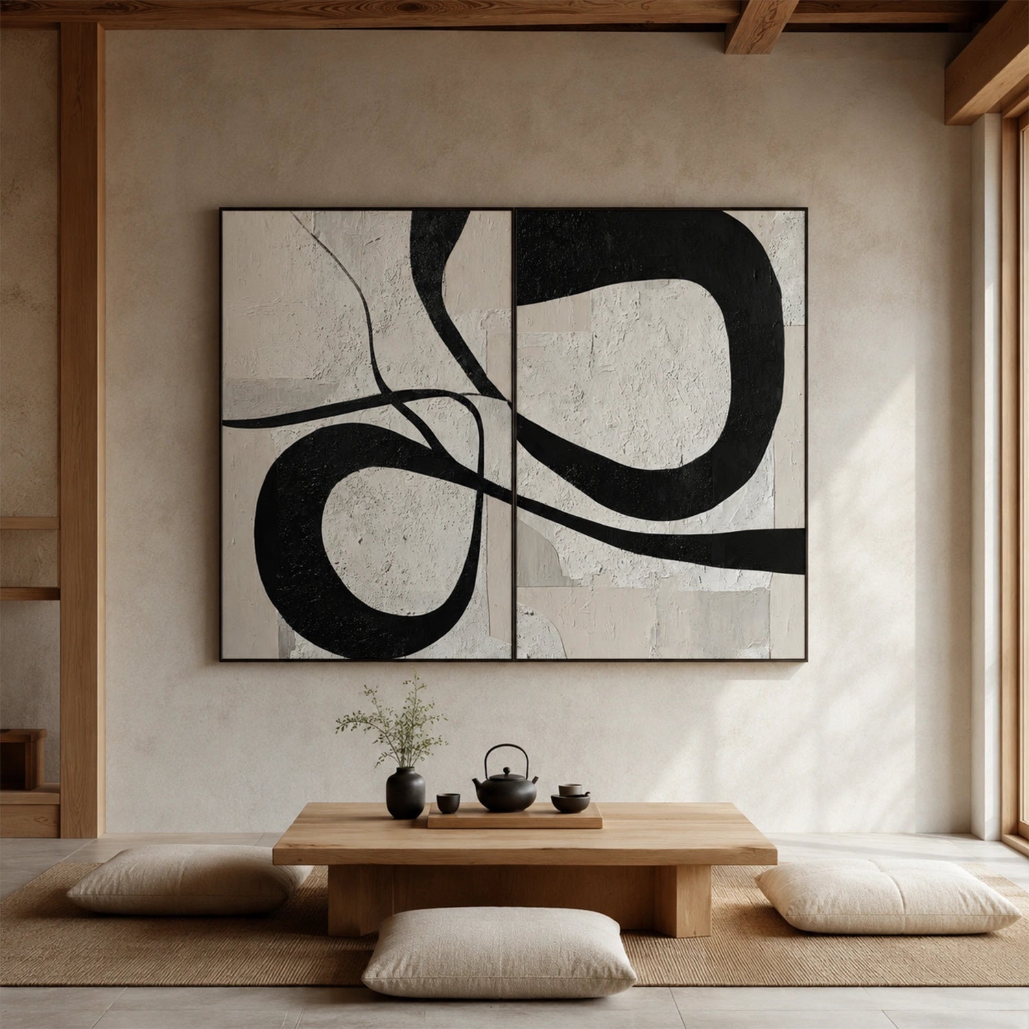 Wabi Sabi Wall Art Set of 2 #VS231