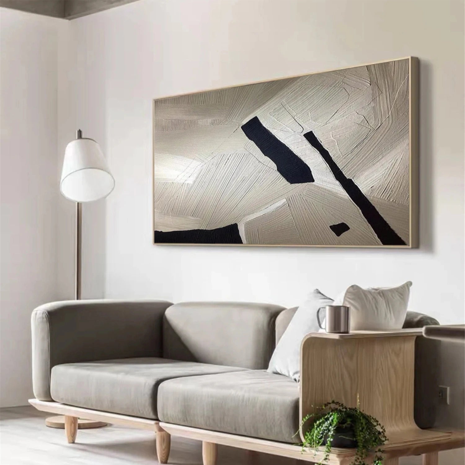 Abstract Textured Wall Art #VA197