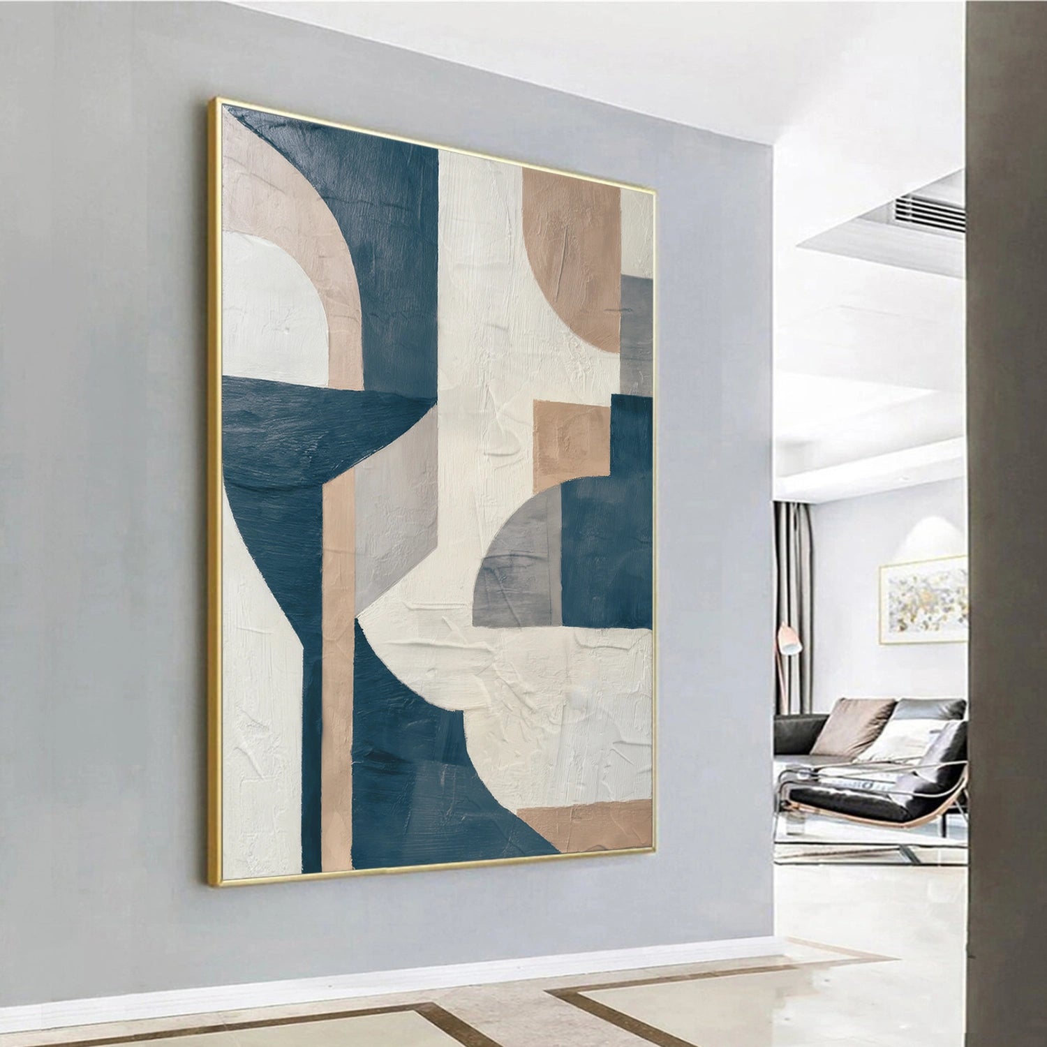 Abstract Textured Wall Art #VA182