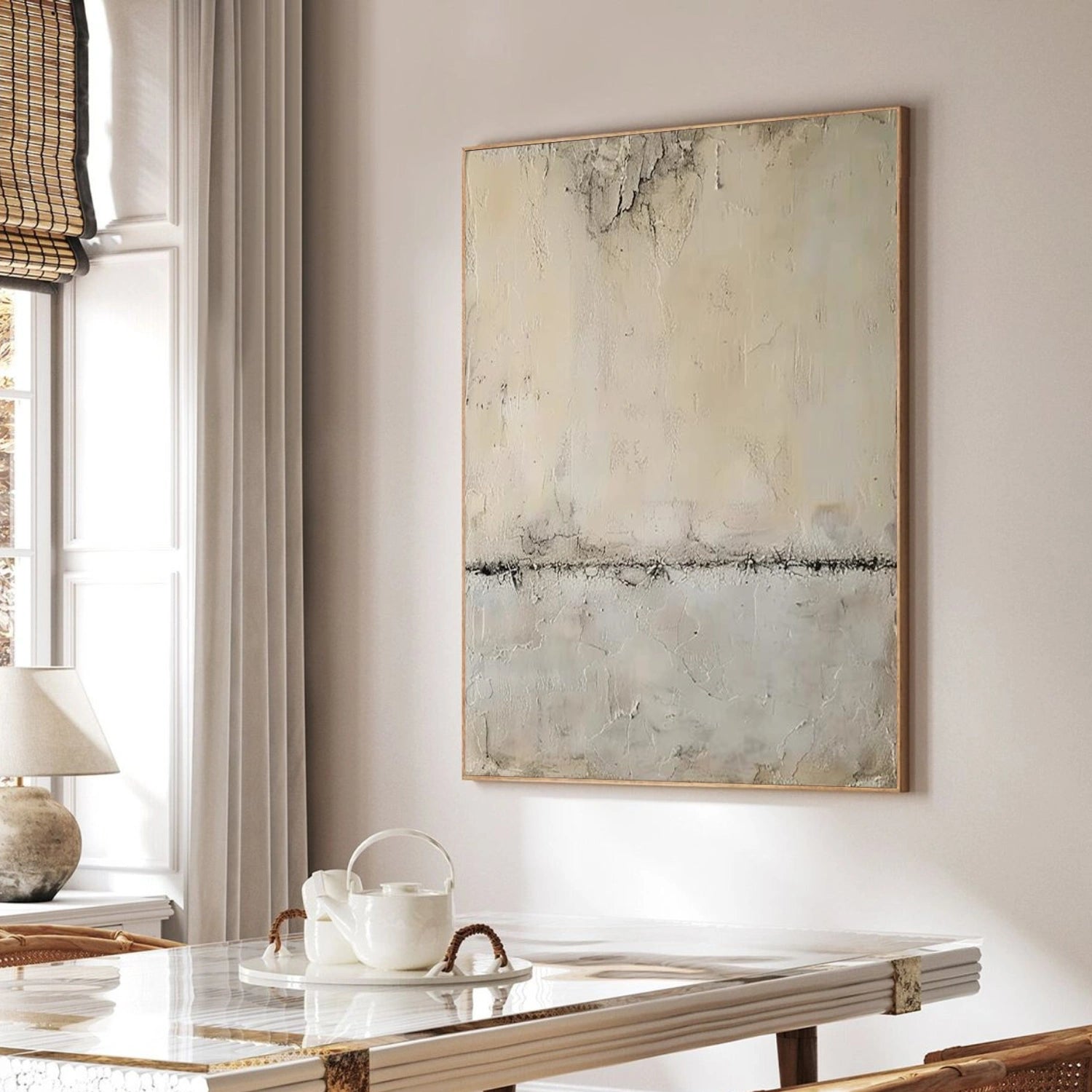 Wabi Sabi Textured Wall Art #VS099