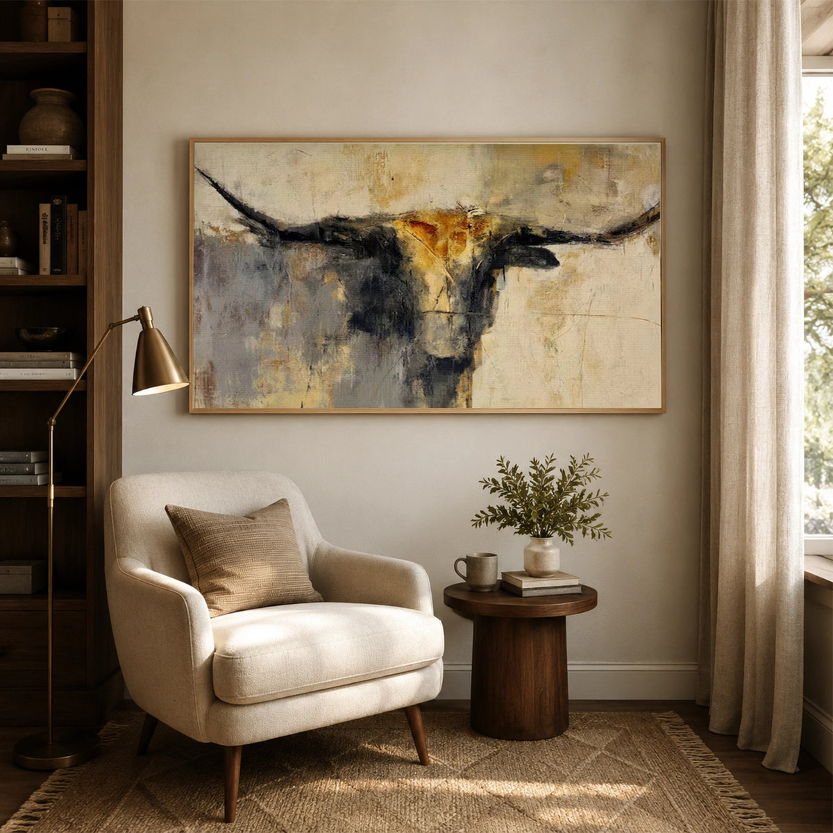 Abstract Animal Canvas Art #DW161