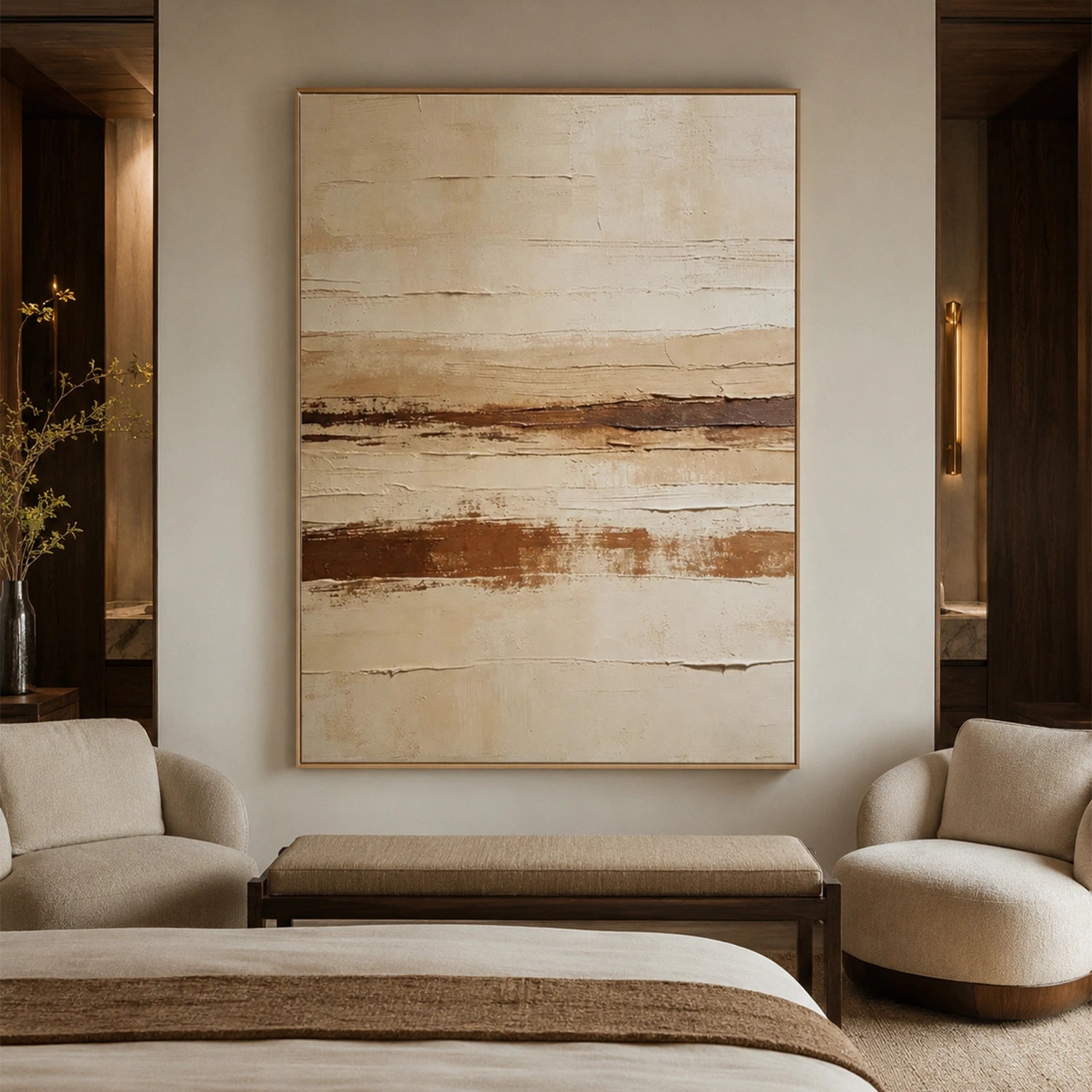 Abstract Textured Wall Art #VA319