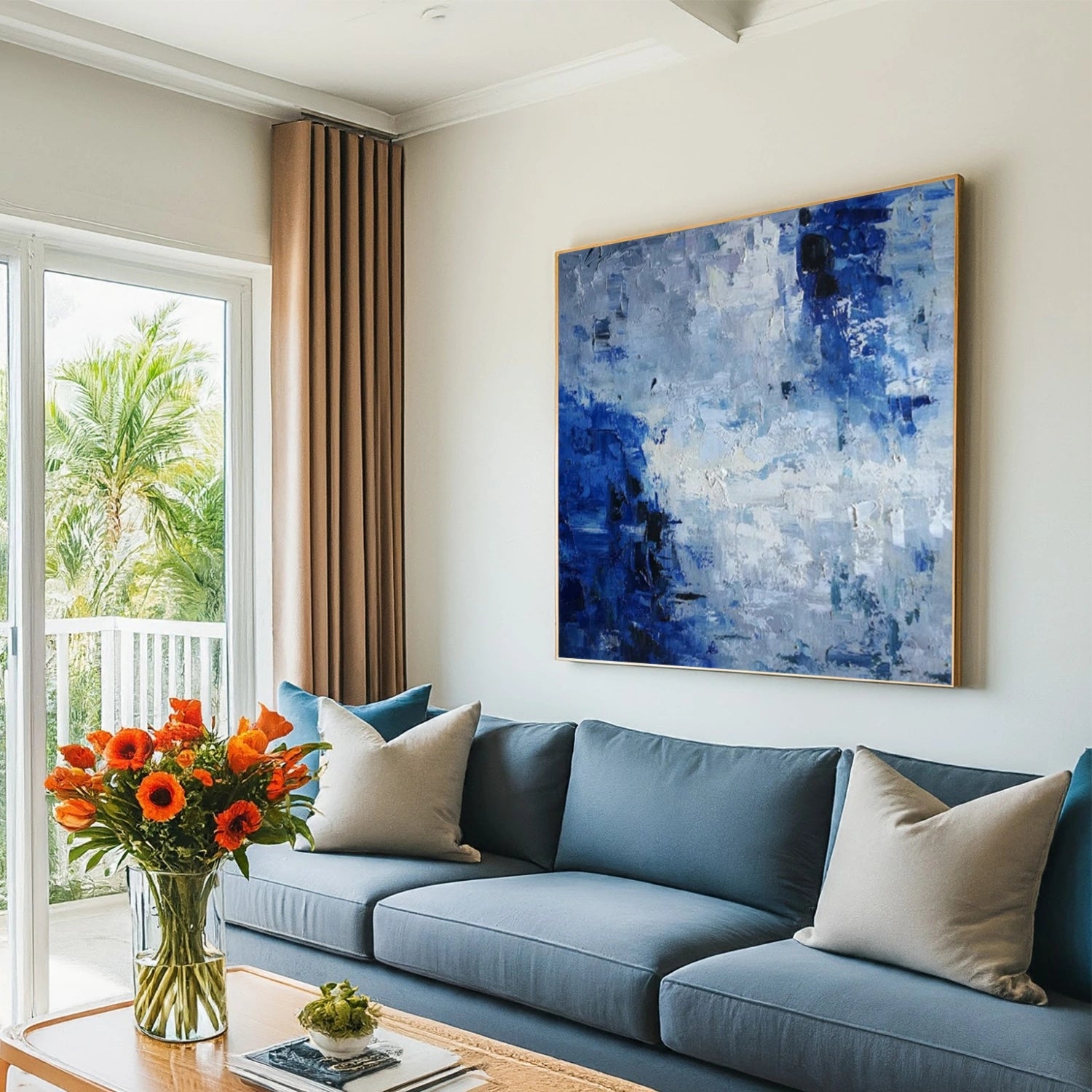 Abstract Textured Wall Art #VA150