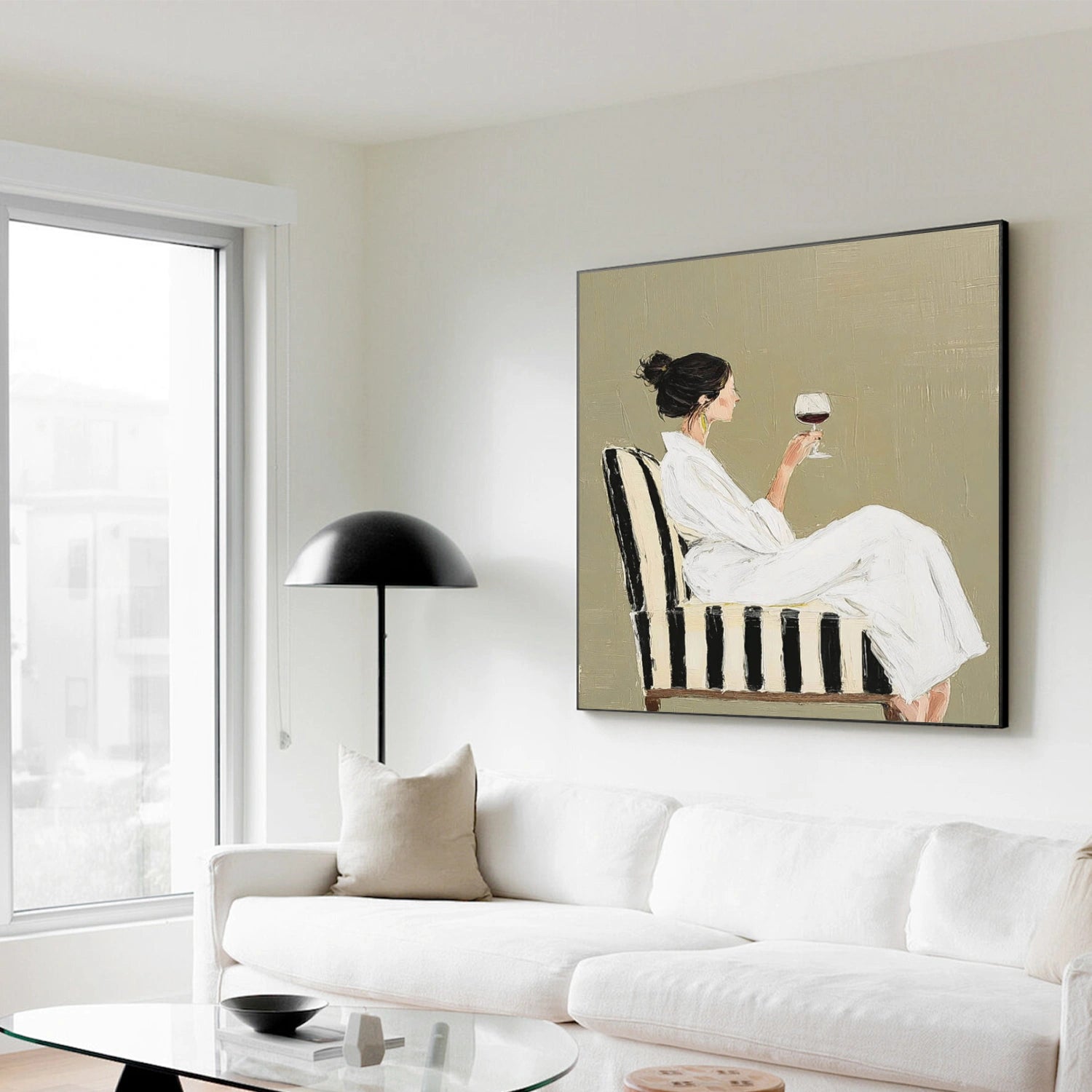 Abstract Portrait Wall Art #LA068