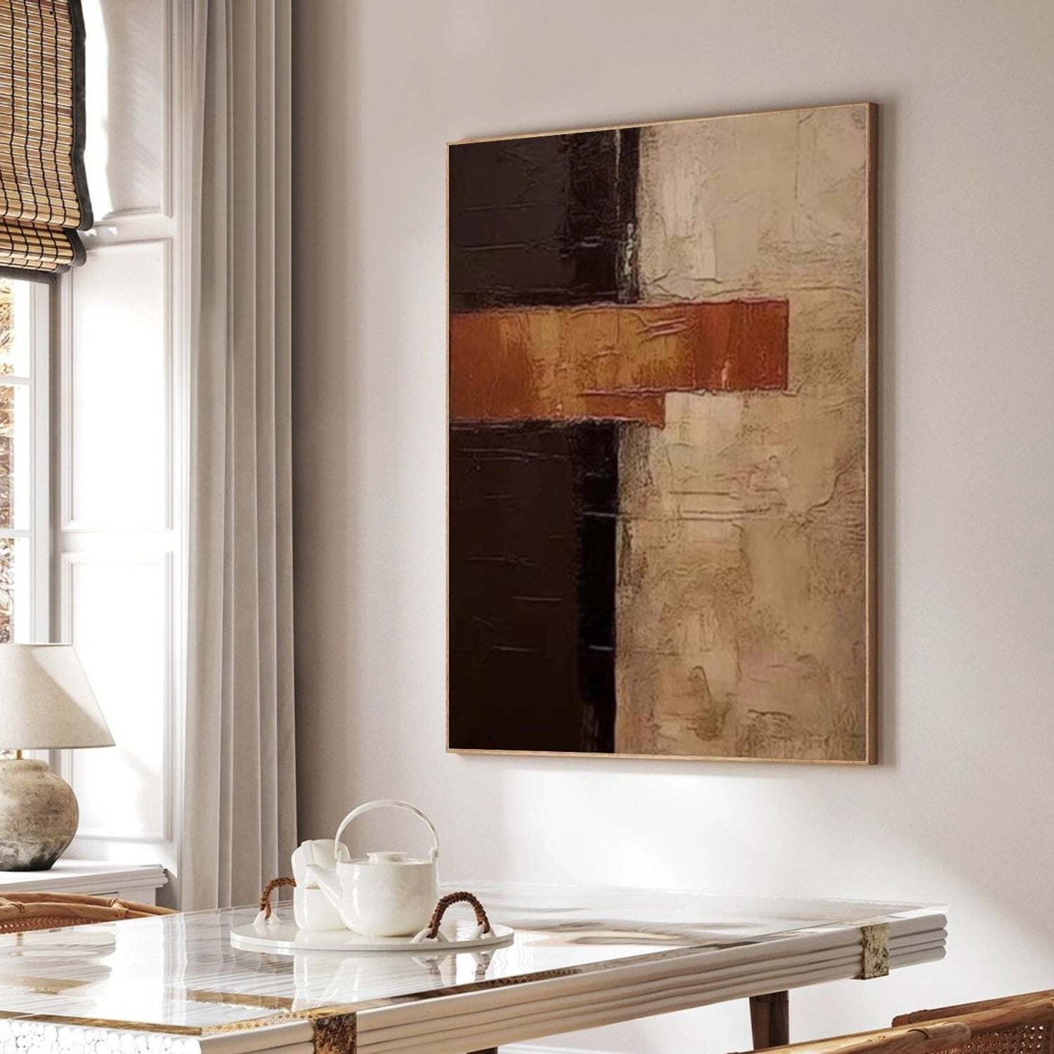 Wabi Sabi Textured Wall Art #VS177