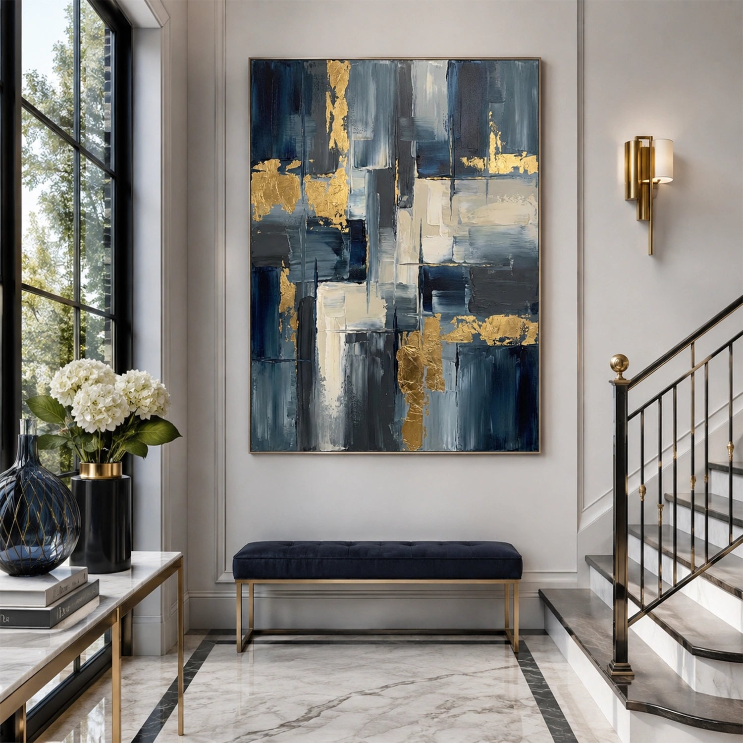 Abstract Textured Wall Art #VA313
