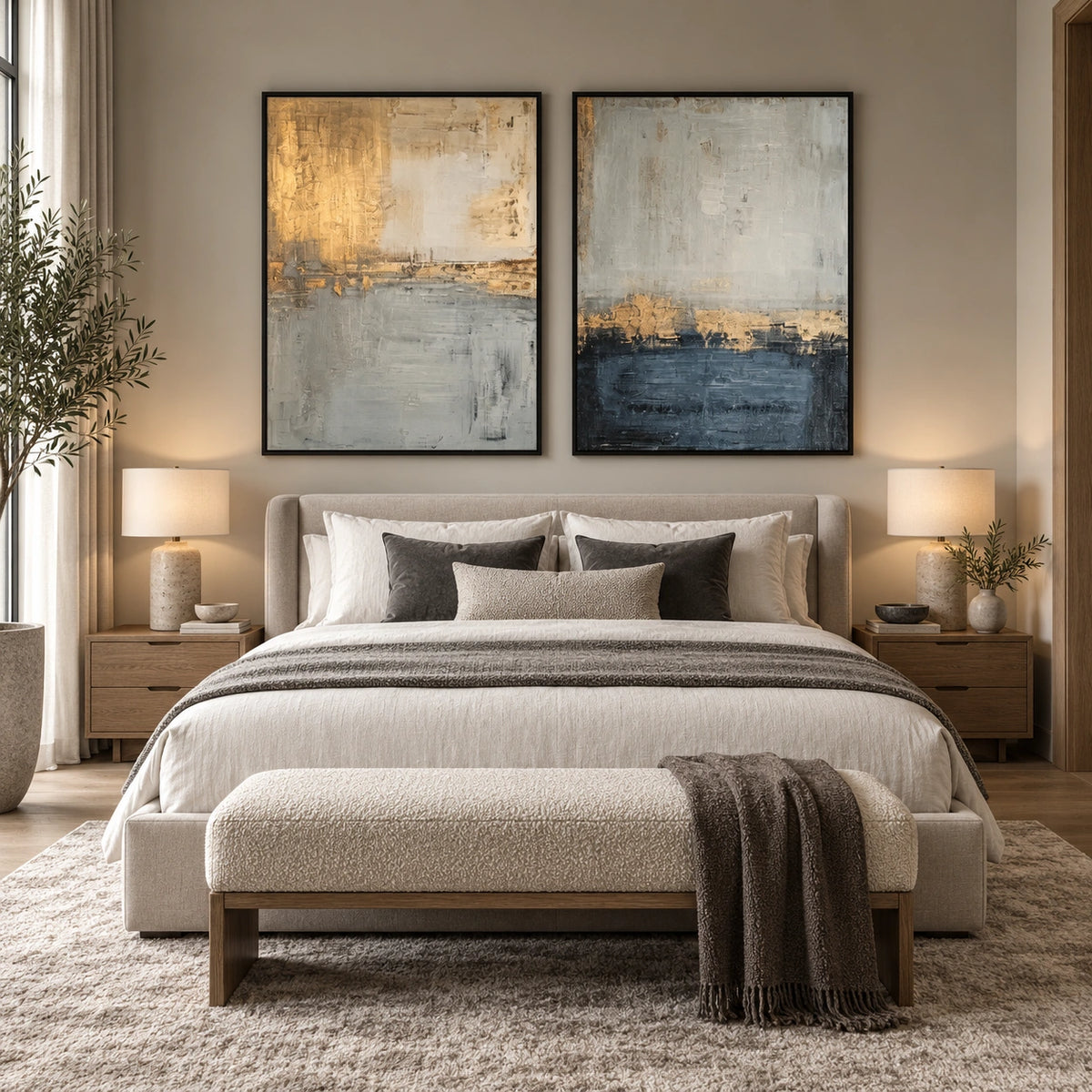Abstract Wall Art Set of 2 #VA338