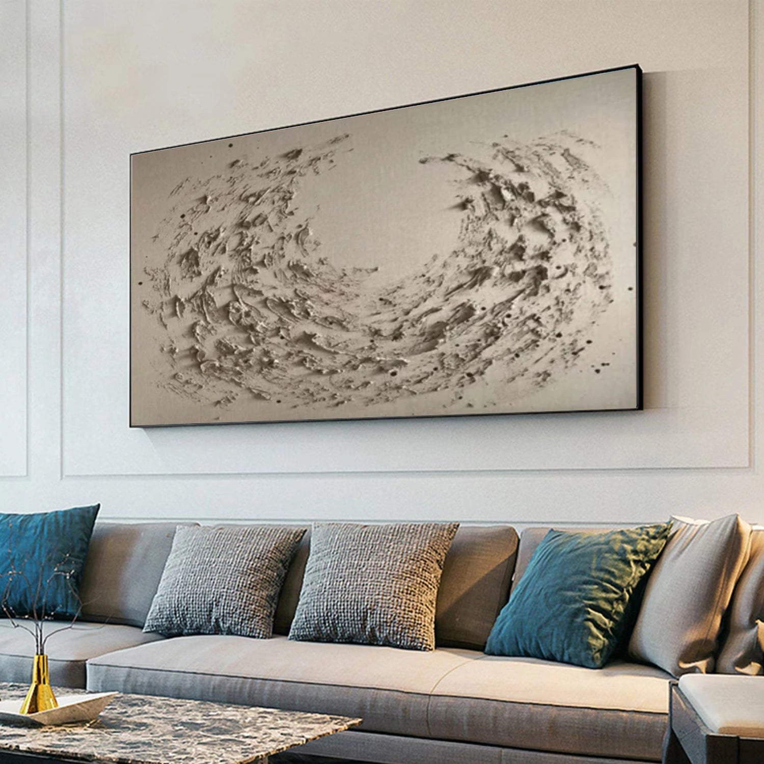 Minimalist Textured Canvas Art #WM115