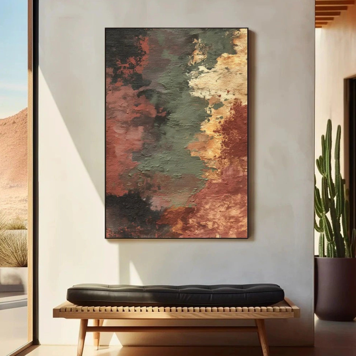 Abstract Textured Wall Art #VA153