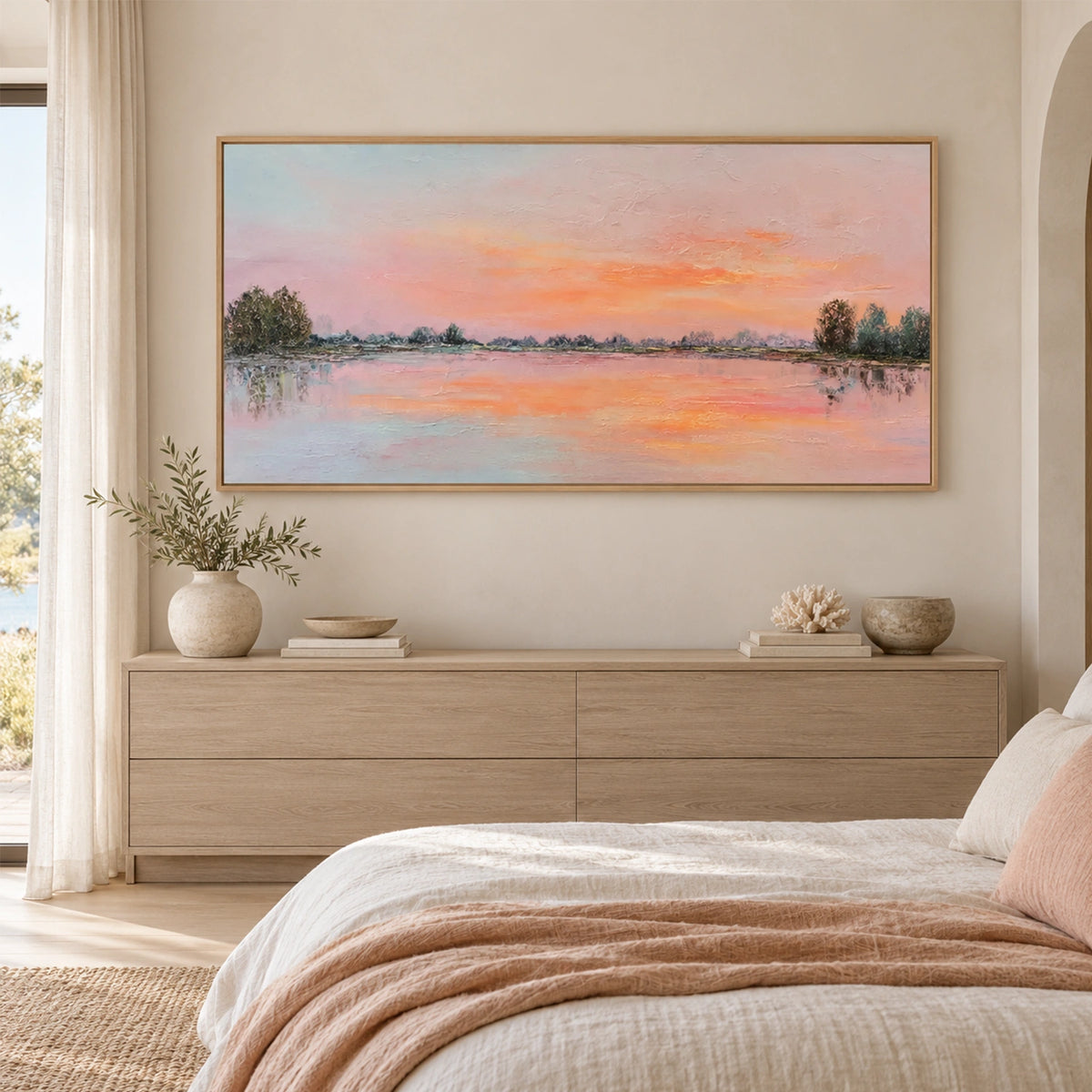 Abstract Ocean Canvas Art #OC227