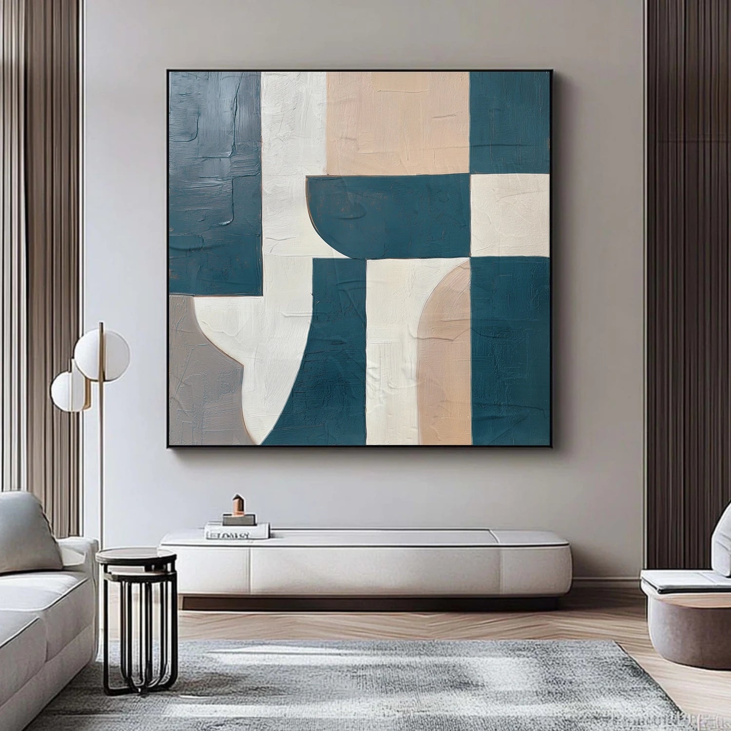 Abstract Textured Wall Art #VA187