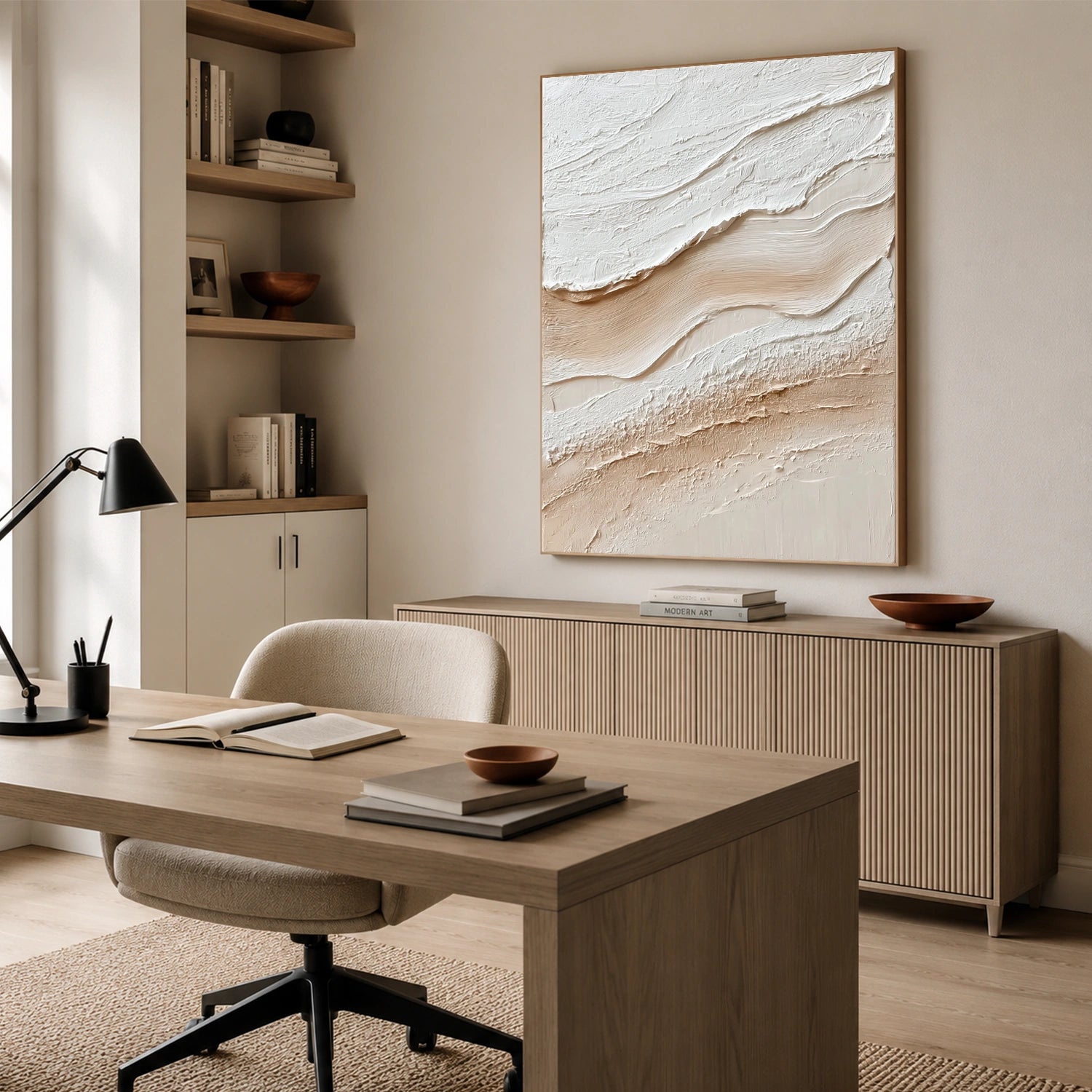 Minimalist Textured Canvas Art #WM156