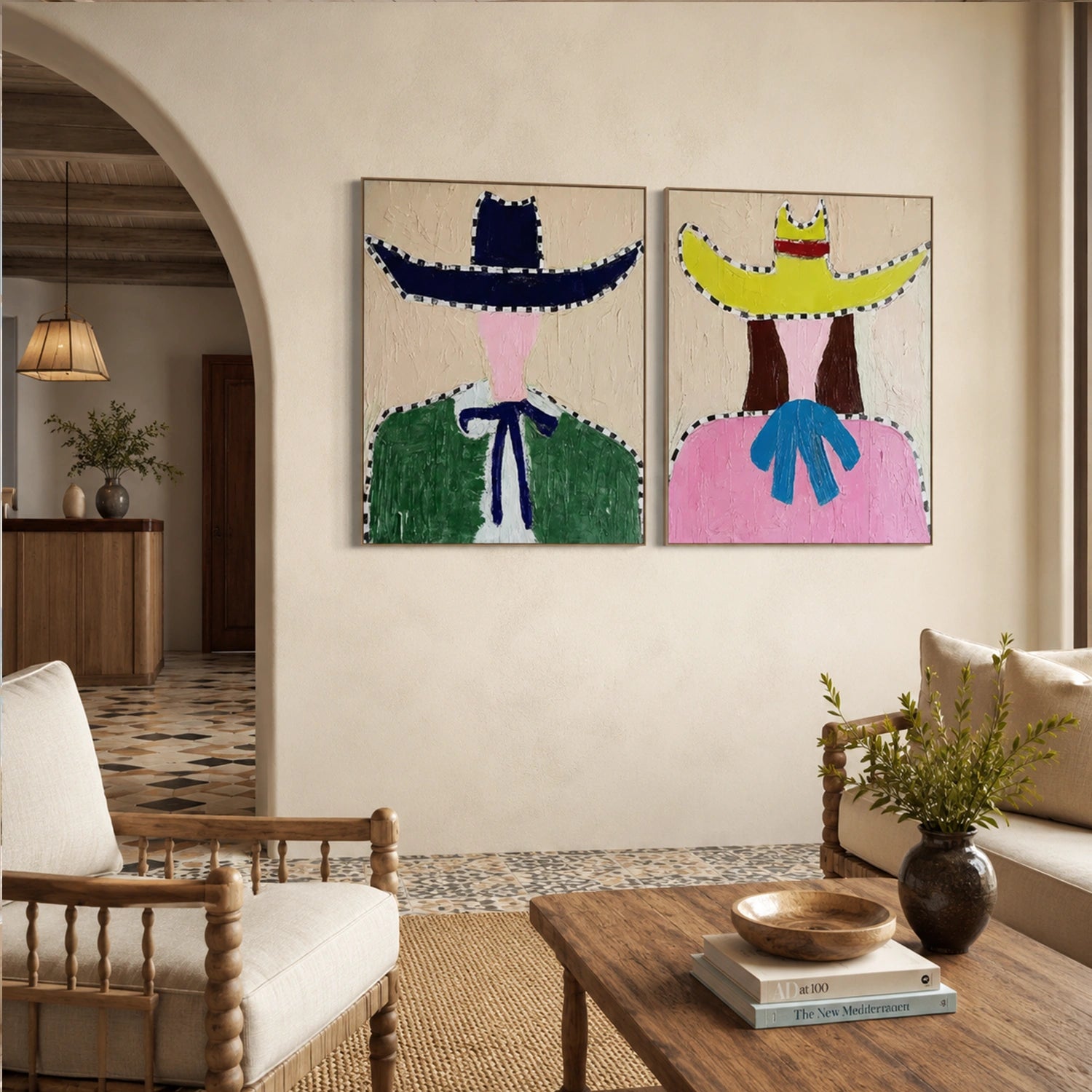 Americana Wall Art Set of 2 #AM078