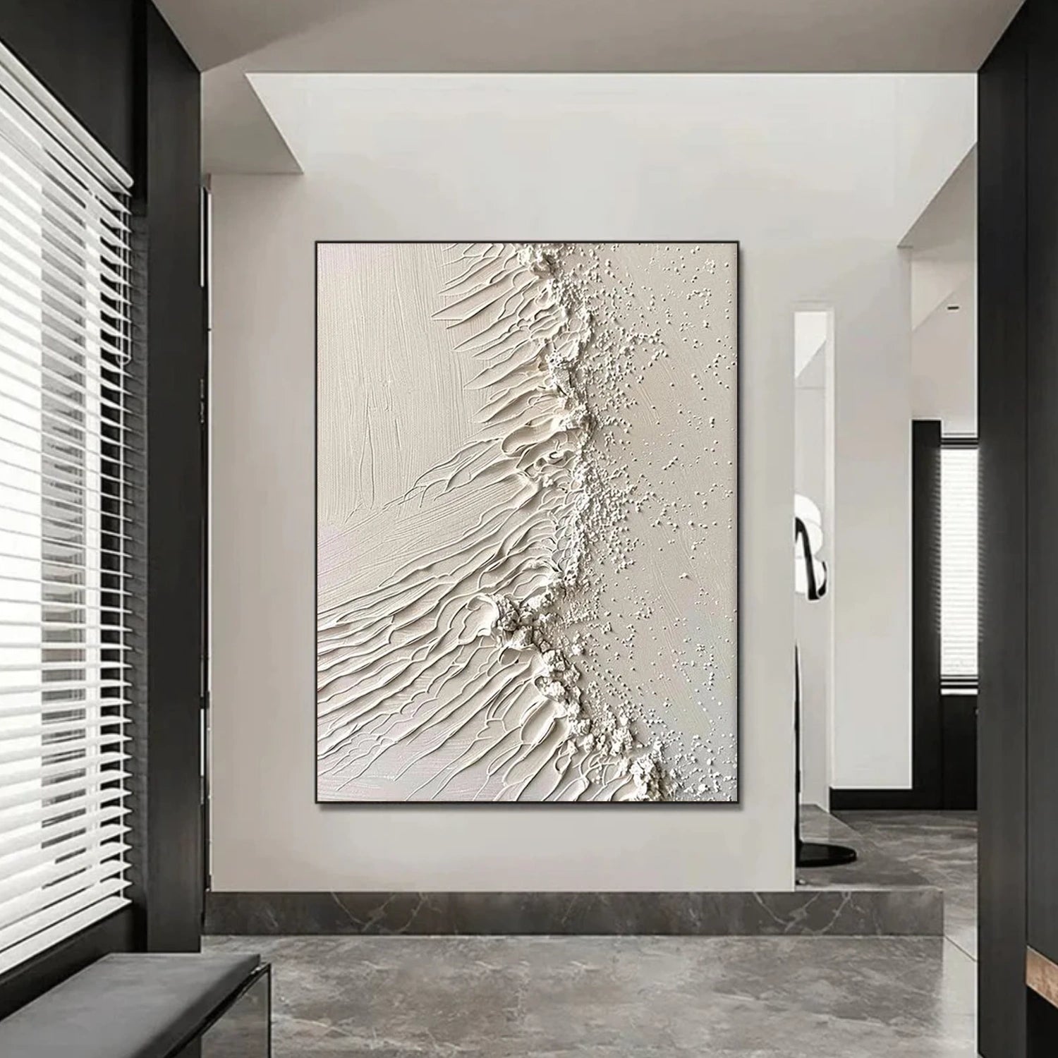 Minimalist Textured Canvas Art  #WM111