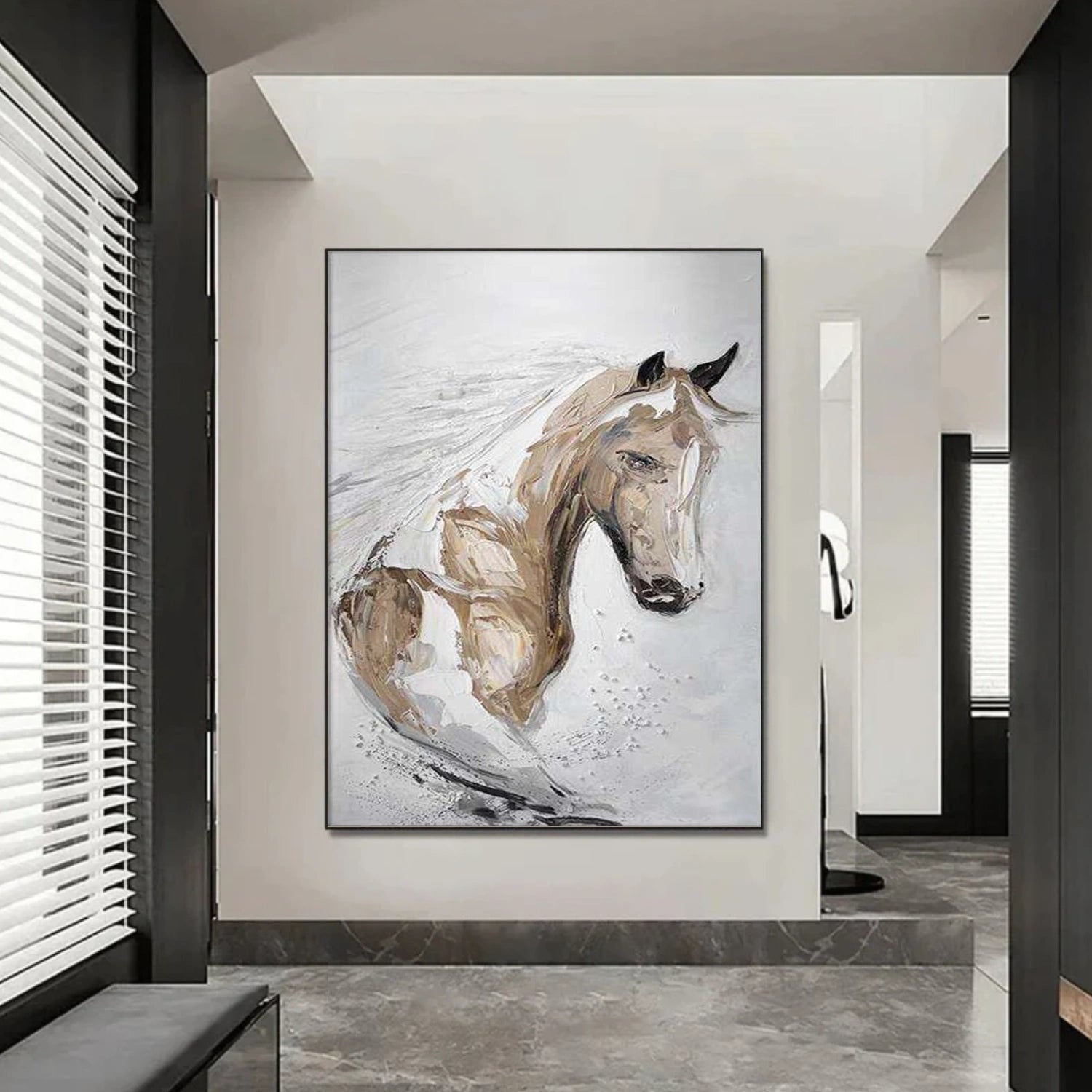Abstract Animal Canvas Art #DW092