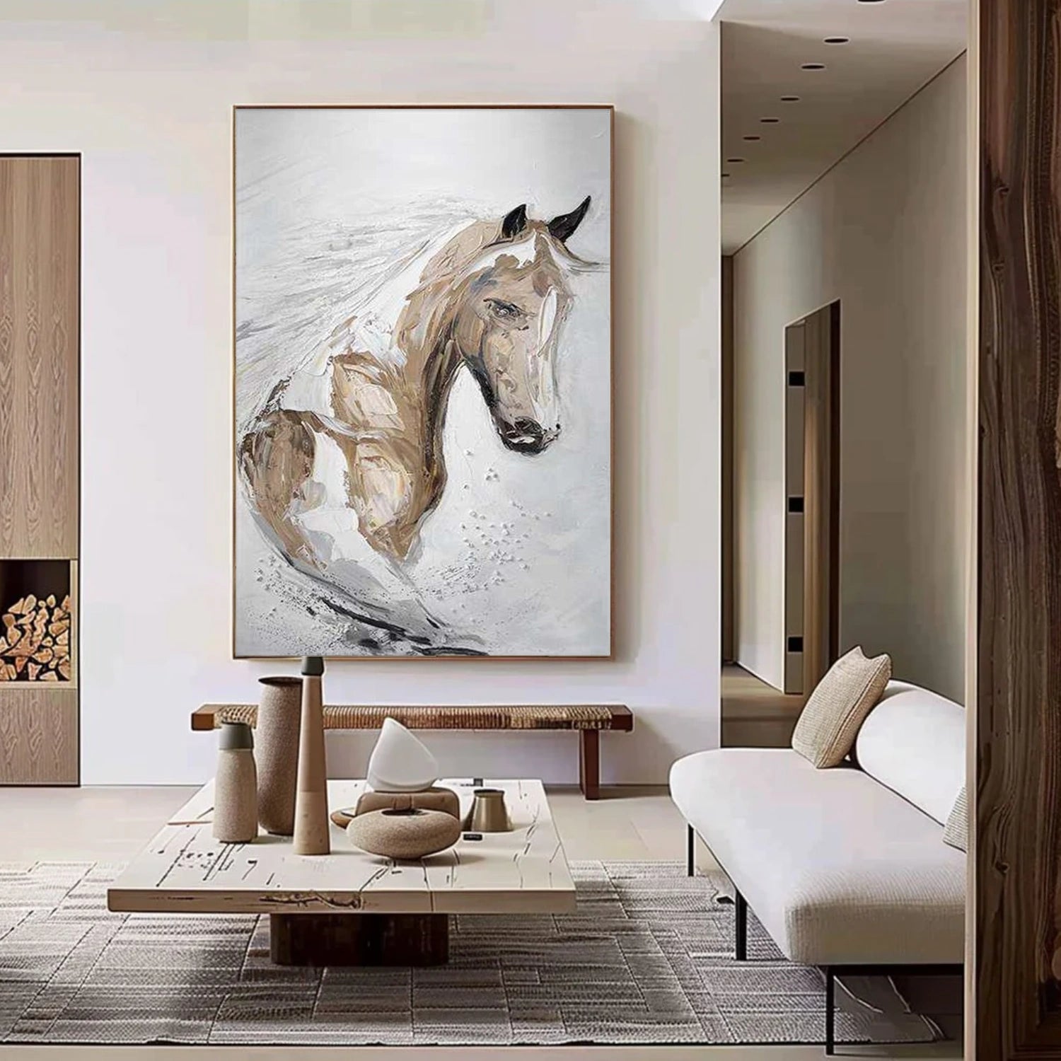 Abstract Animal Canvas Art #DW092