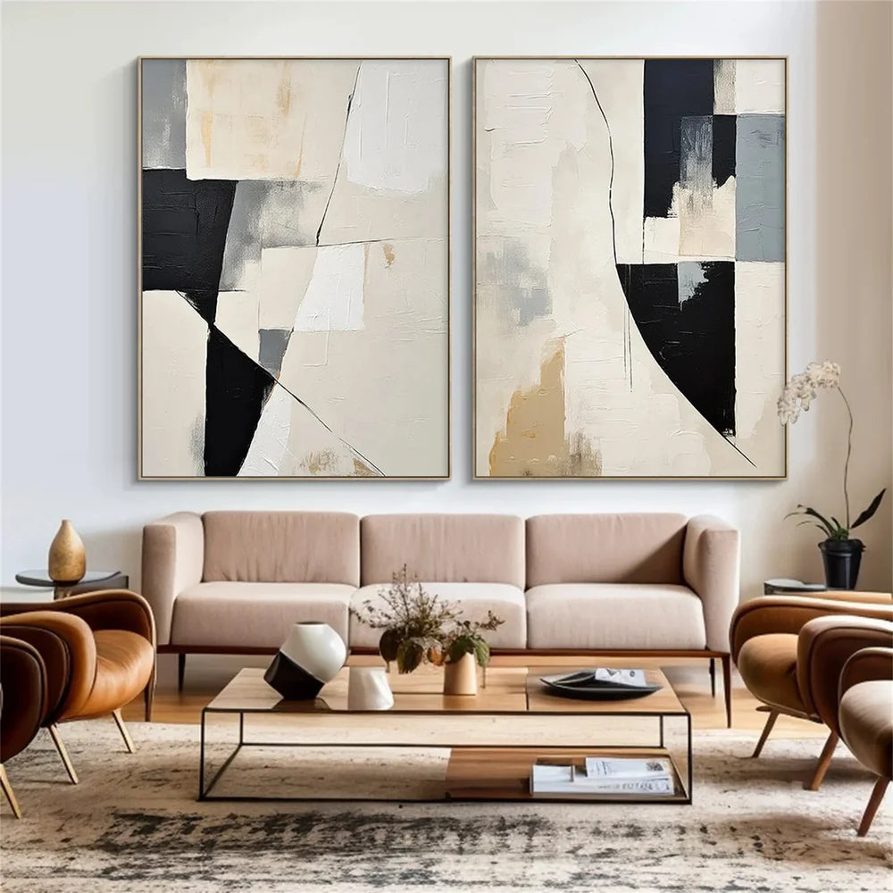 Abstract Wall Art Set of 2 #VA059