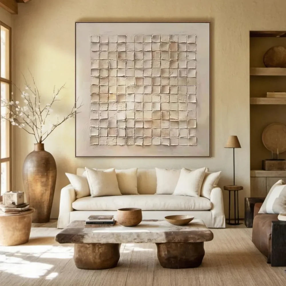 Wabi Sabi Textured Wall Art #VS060