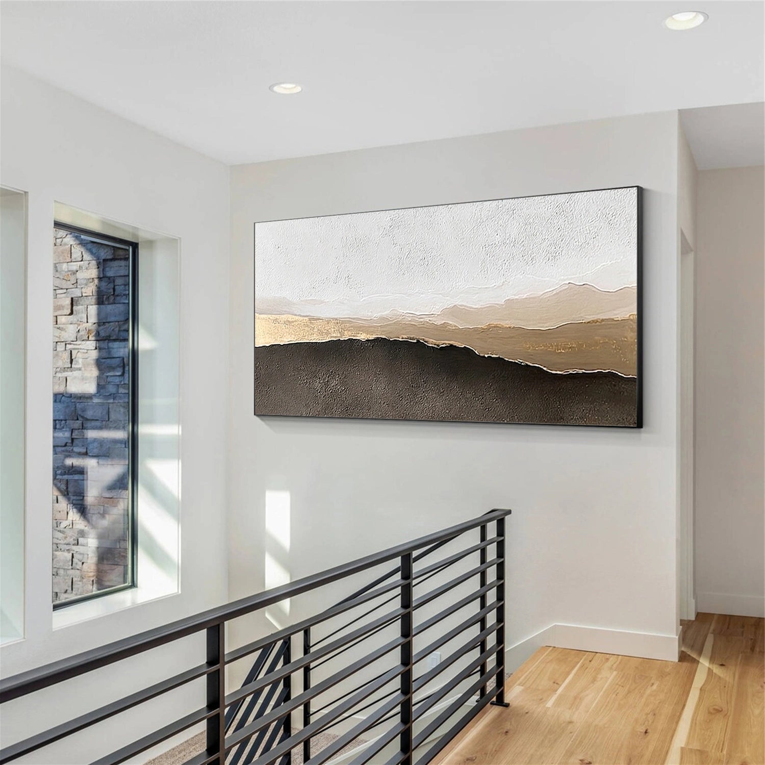 Minimalist Textured Canvas Art #WM154