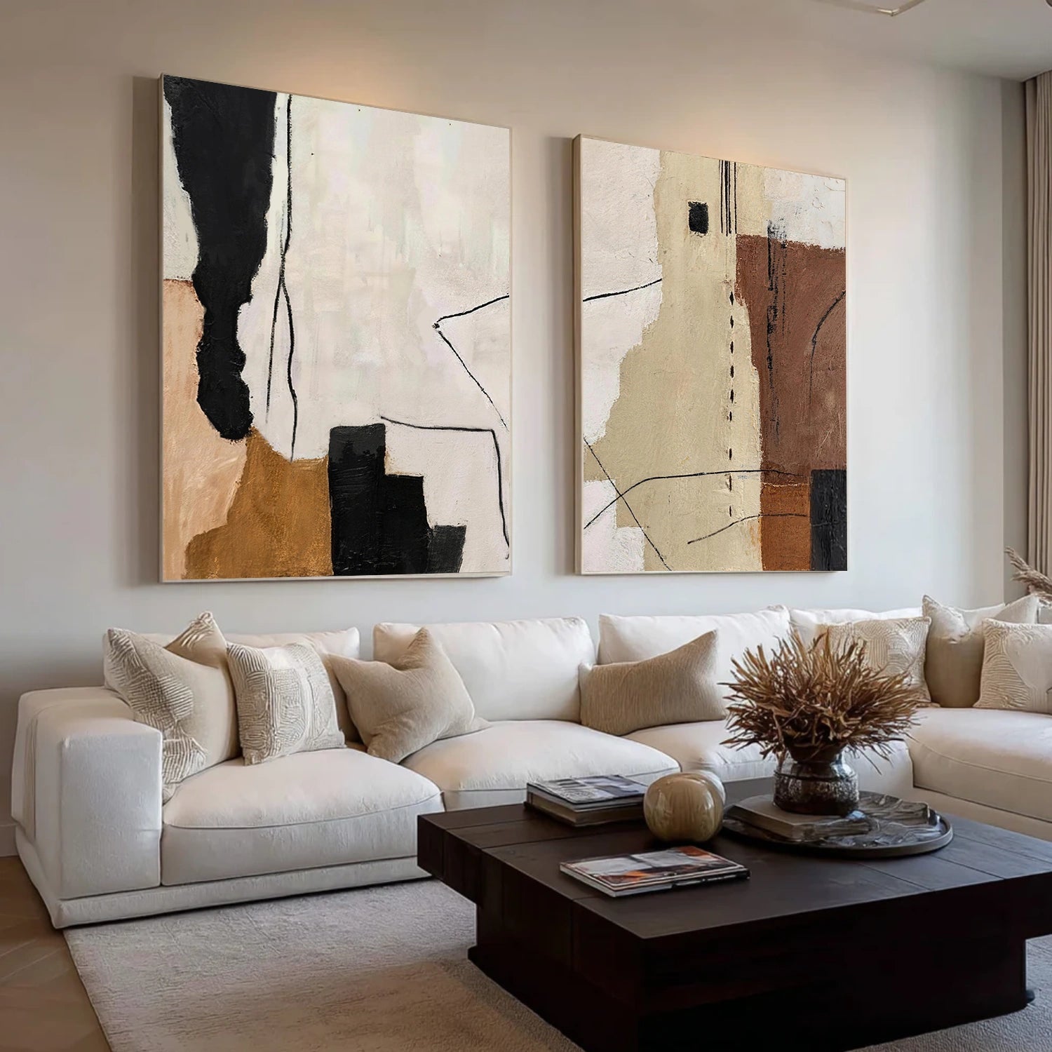 Abstract Wall Art Set of 2 #VA289