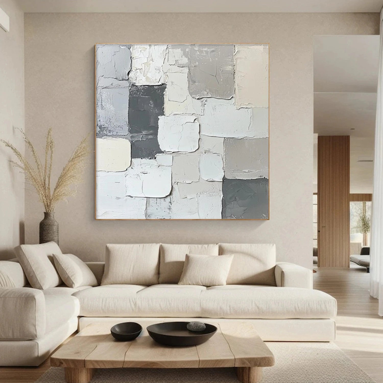 Minimalist Textured Canvas Art #WM130