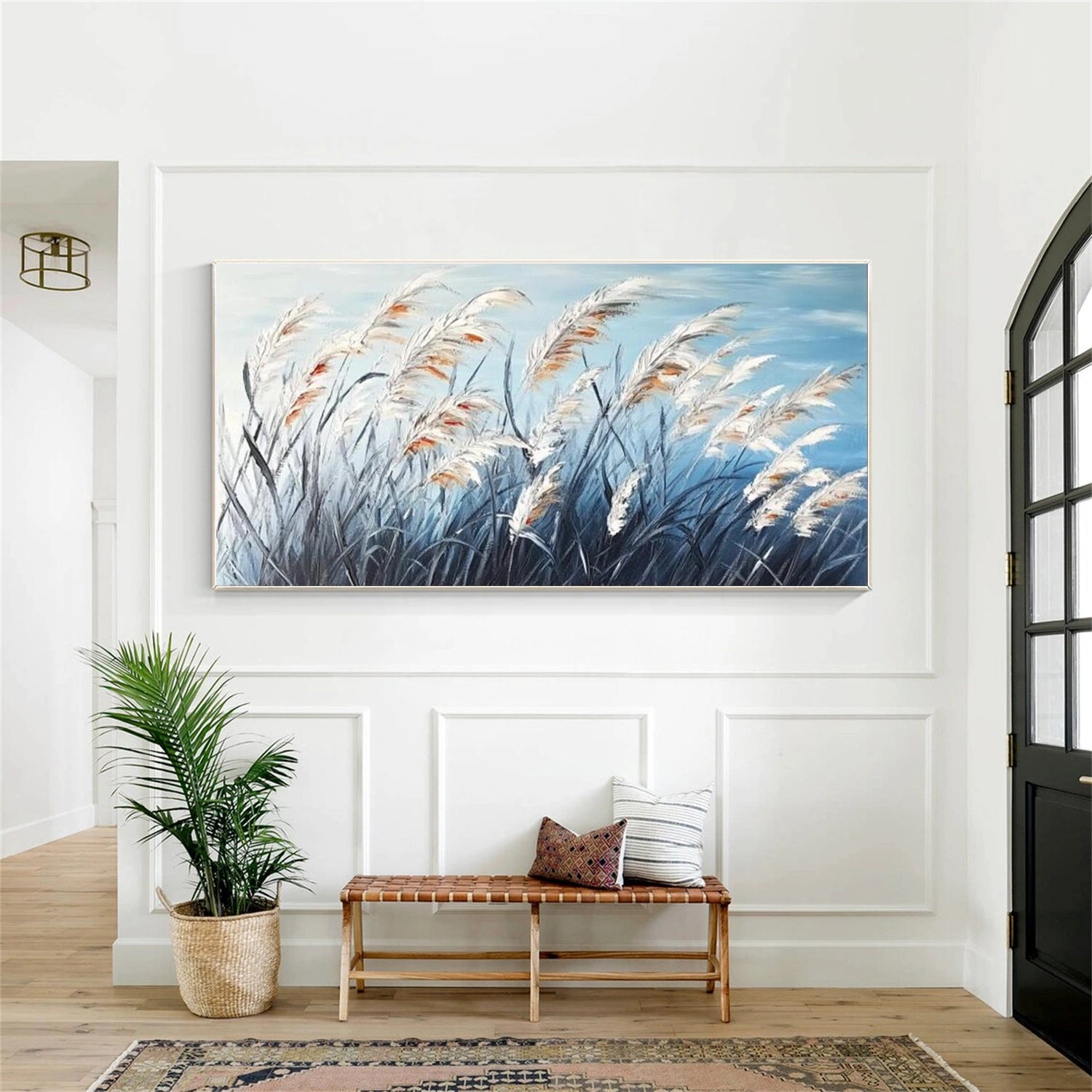 Abstract Flower And Tree Canvas Art  #MF139