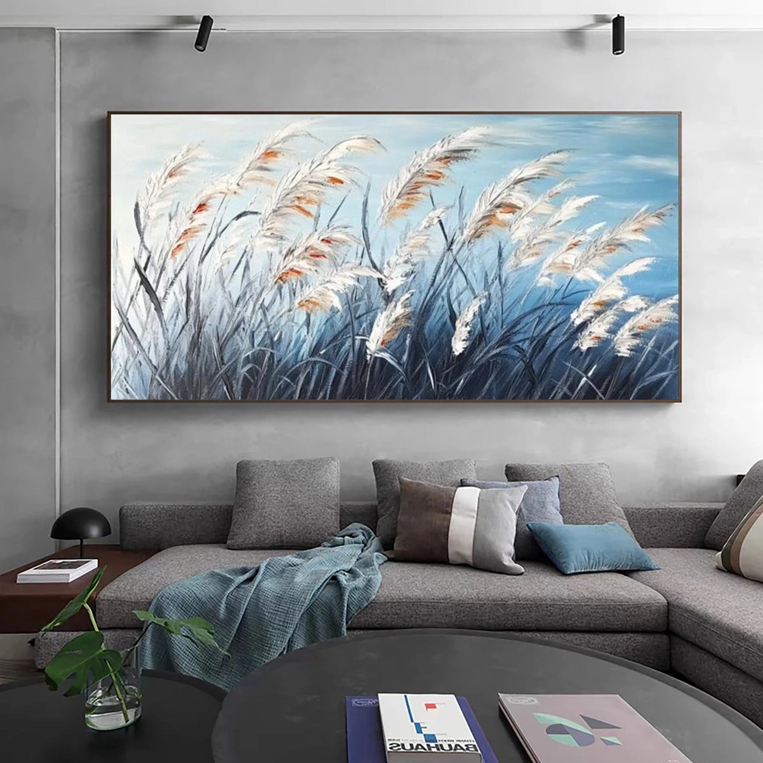 Abstract Flower And Tree Canvas Art  #MF139