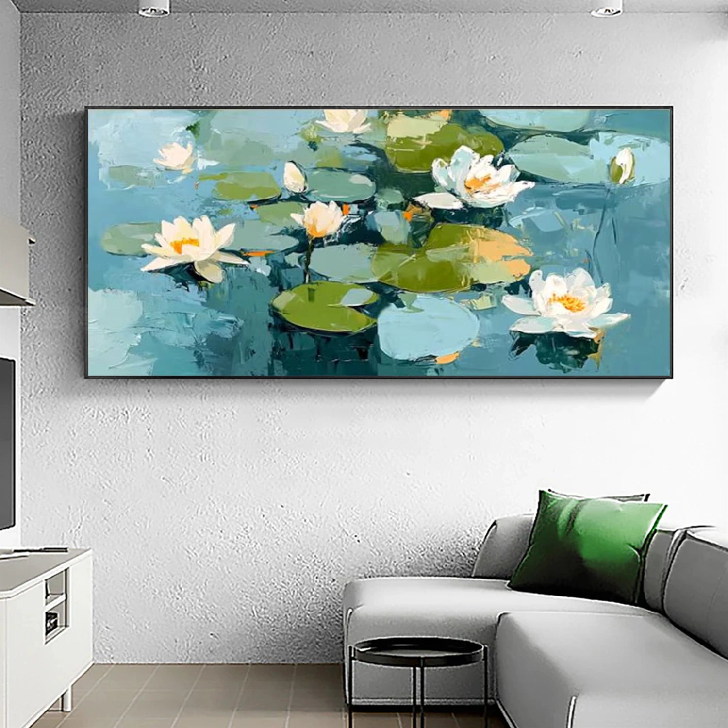 Abstract Flower And Tree Canvas Art  #MF140
