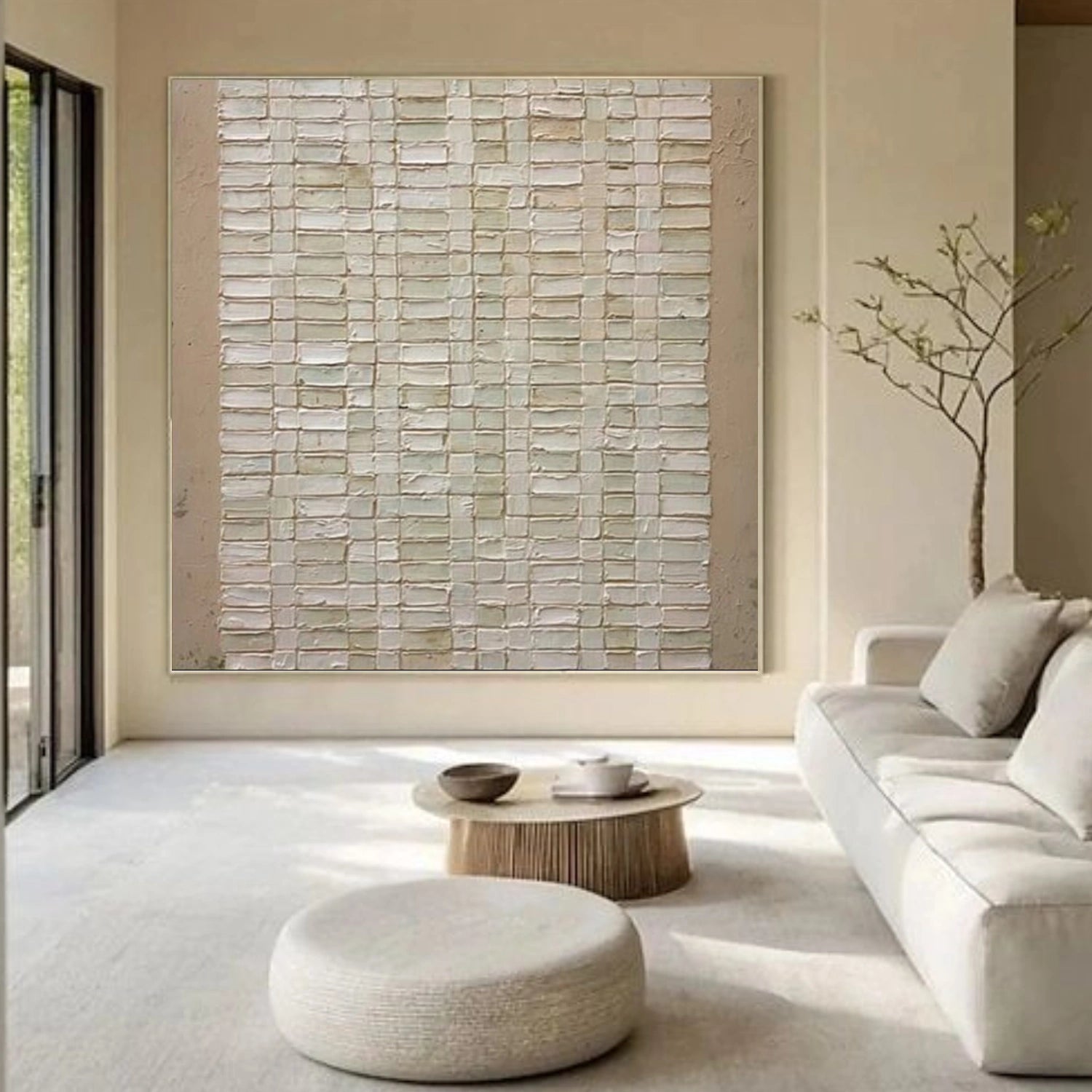 Wabi Sabi Textured Wall Art #VS130