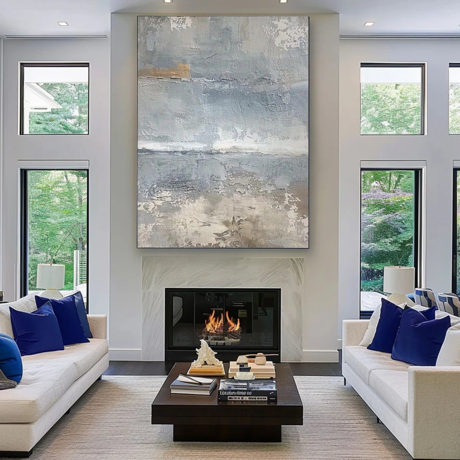 Wabi Sabi Textured Wall Art #VS117