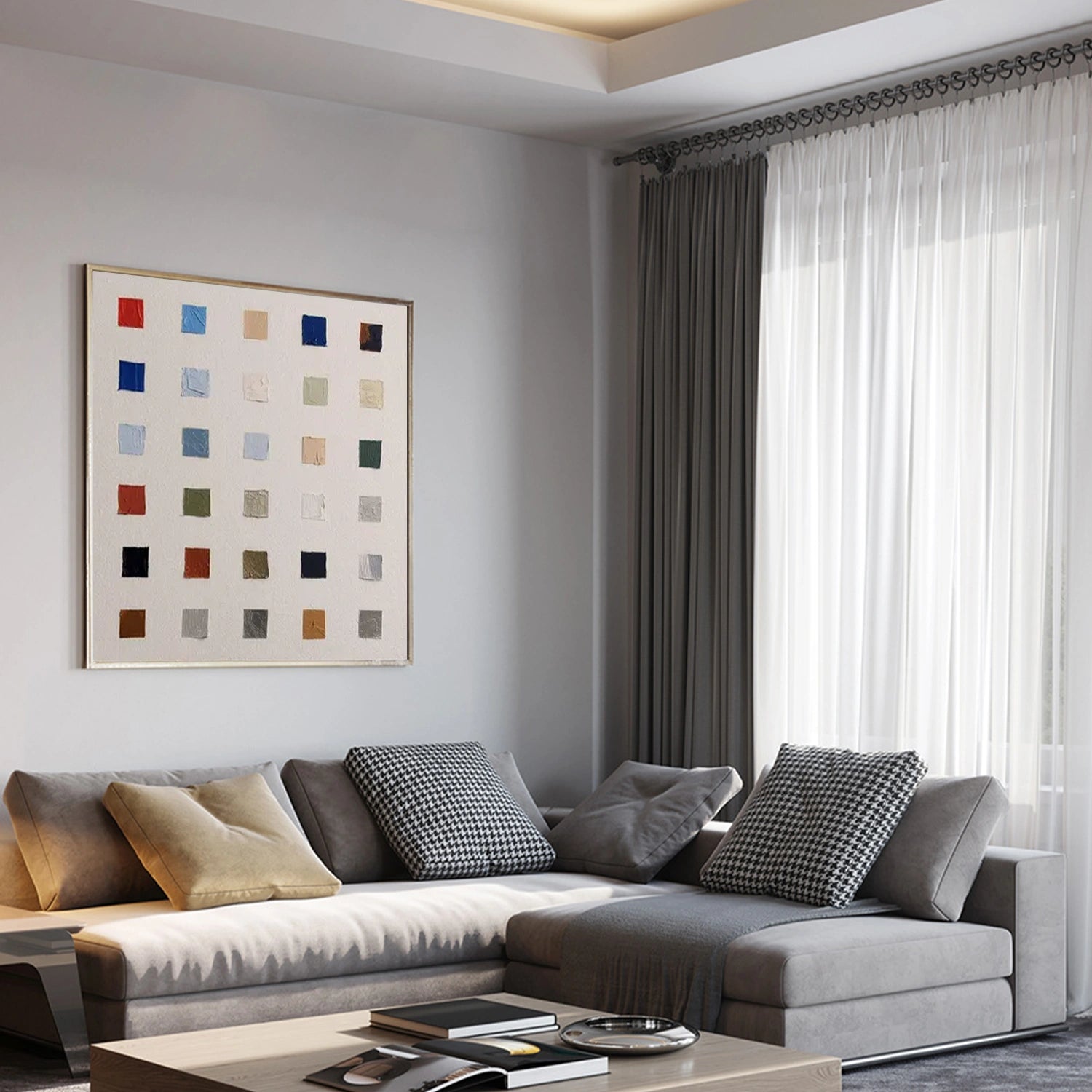 Minimalist Textured Canvas Art #WM121