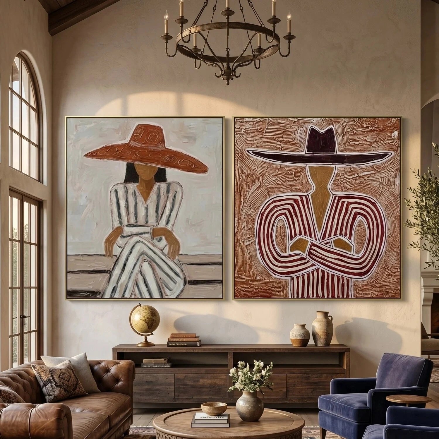 Americana Wall Art Set of 2 #AM005