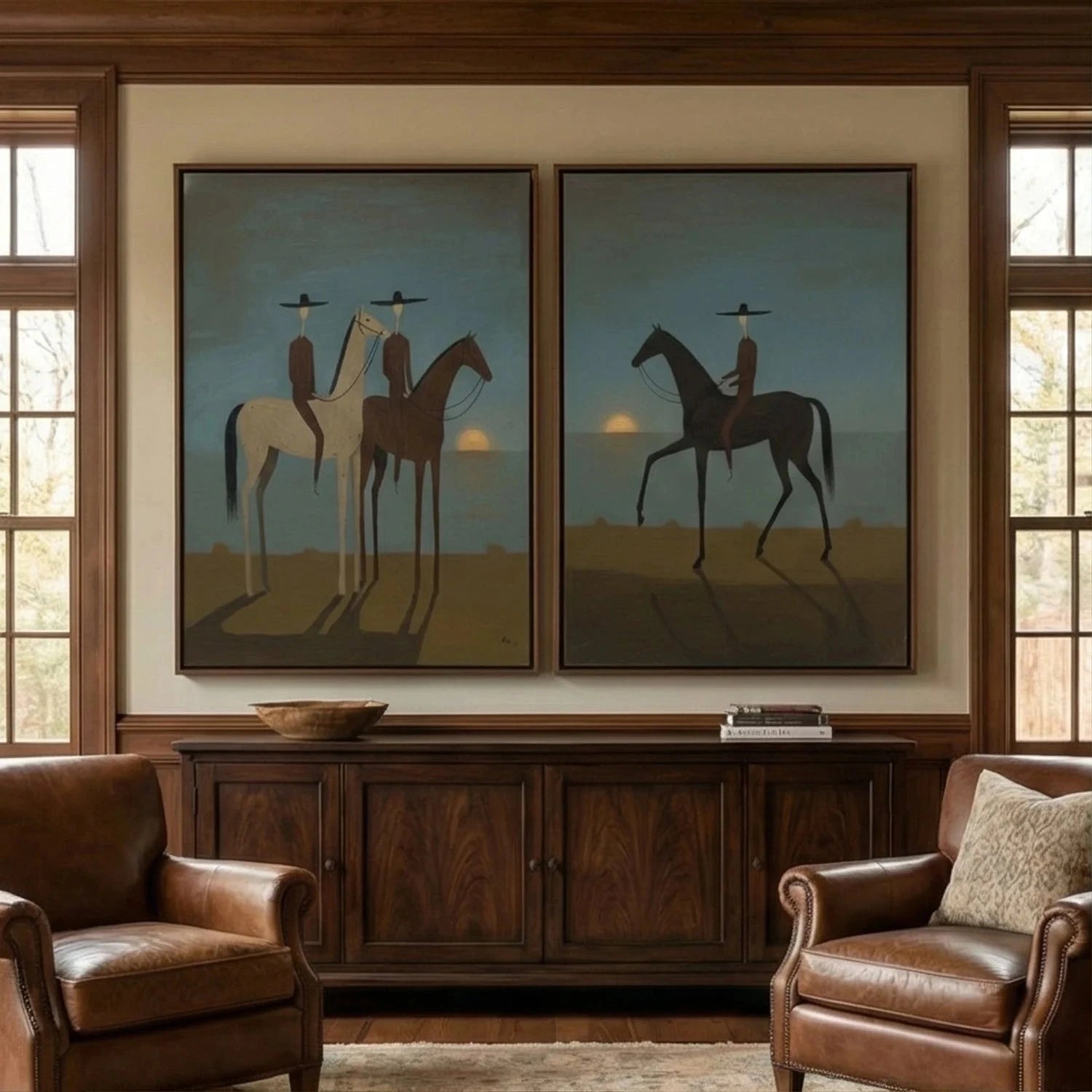 Americana Wall Art Set of 2 #AM004