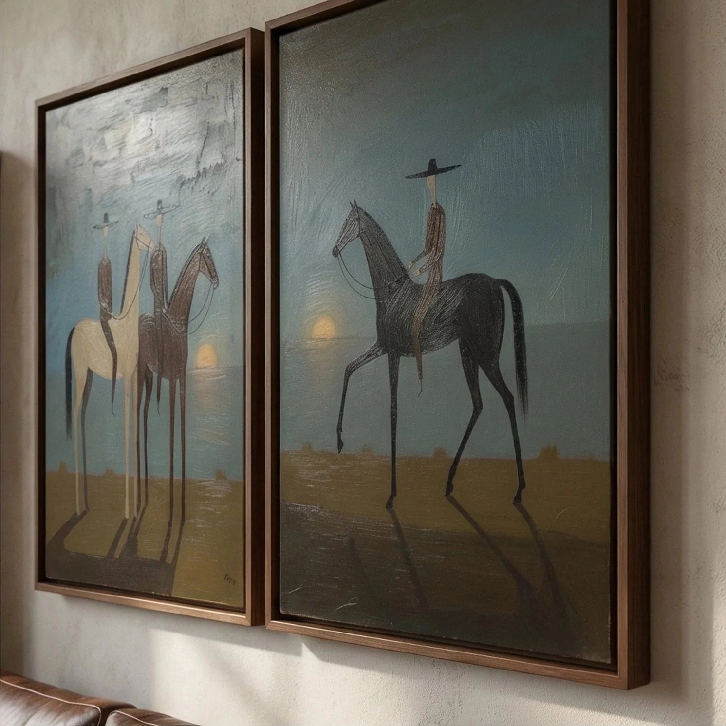 Americana Wall Art Set of 2 #AM004