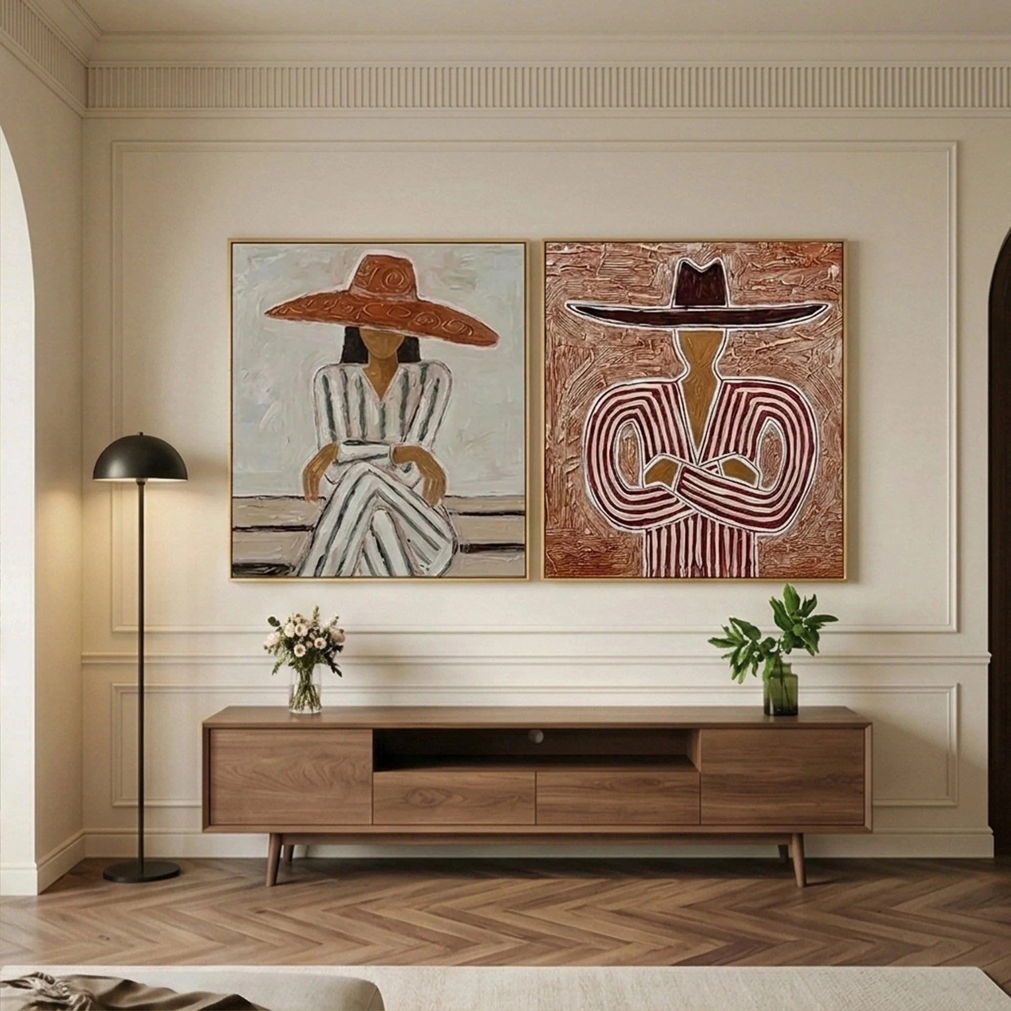 Americana Wall Art Set of 2 #AM005