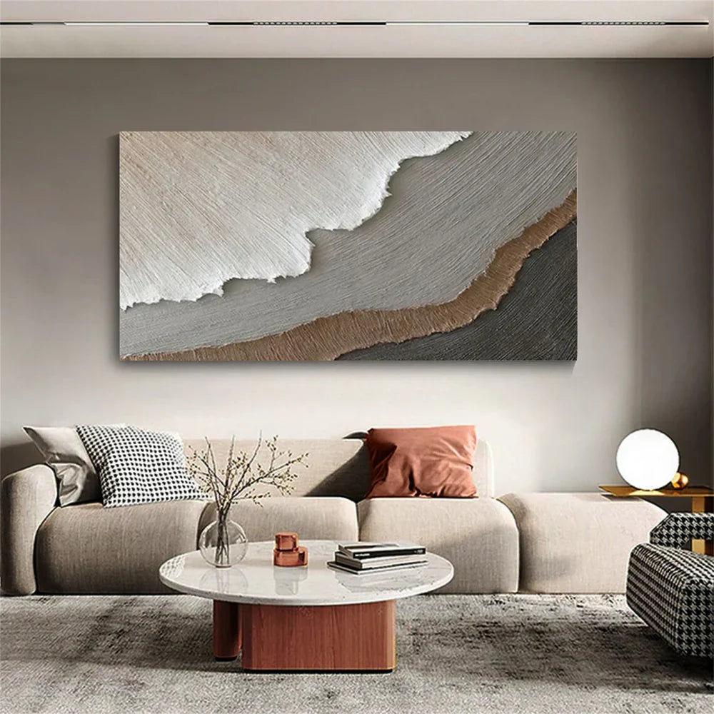Minimalist Textured Canvas Art #WM009