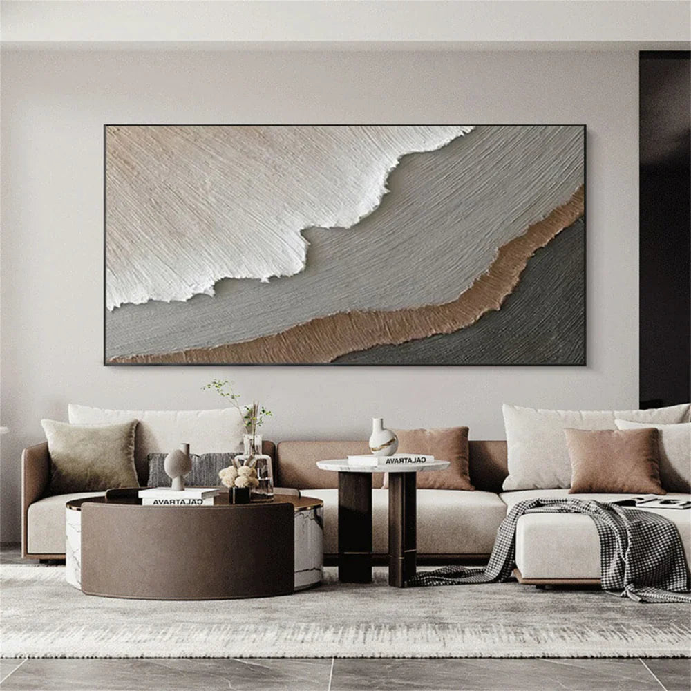 Minimalist Textured Canvas Art #WM009