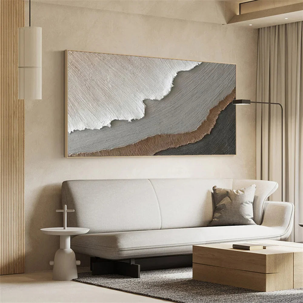 Minimalist Textured Canvas Art #WM009