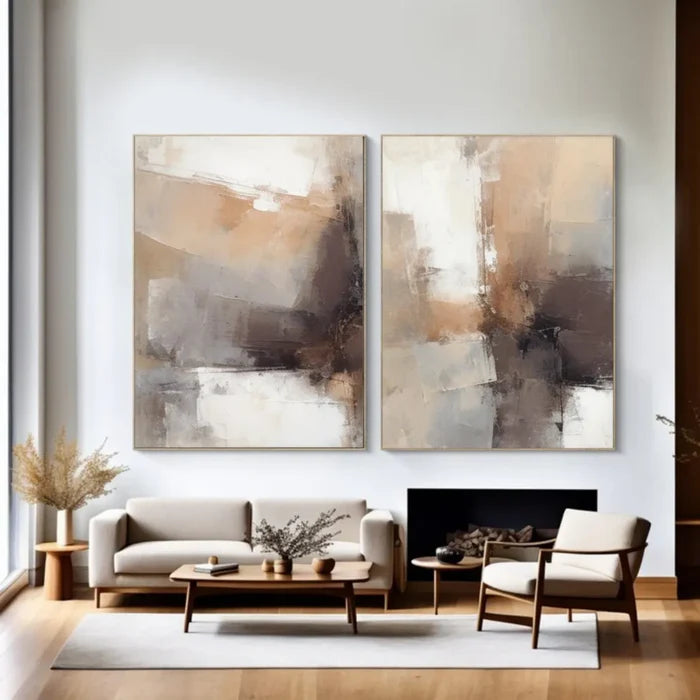 Abstract Wall Art Set of 2 #VA069