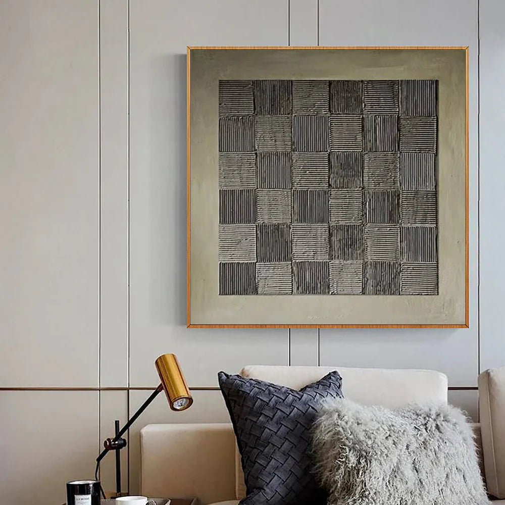 Wabi Sabi Textured Wall Art #VS070